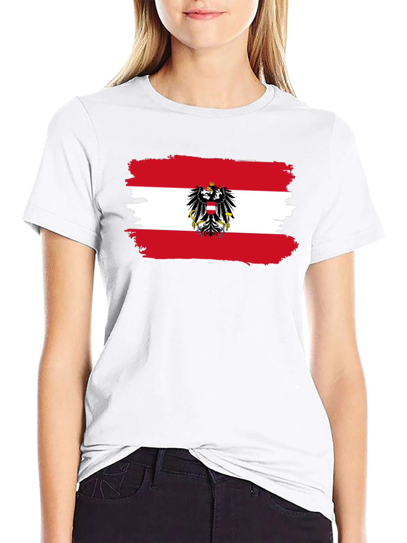 Austria Flag Eagle T-Shirt