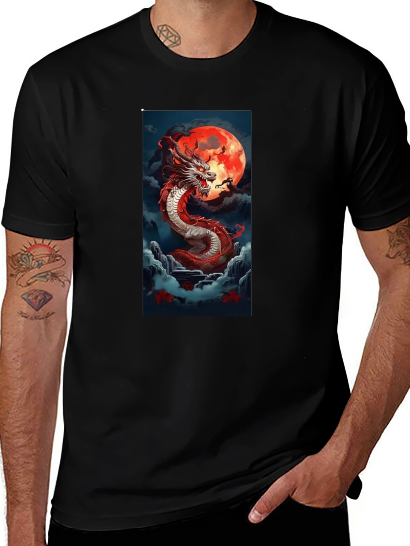 Dragon Blood Moon T-Shirt