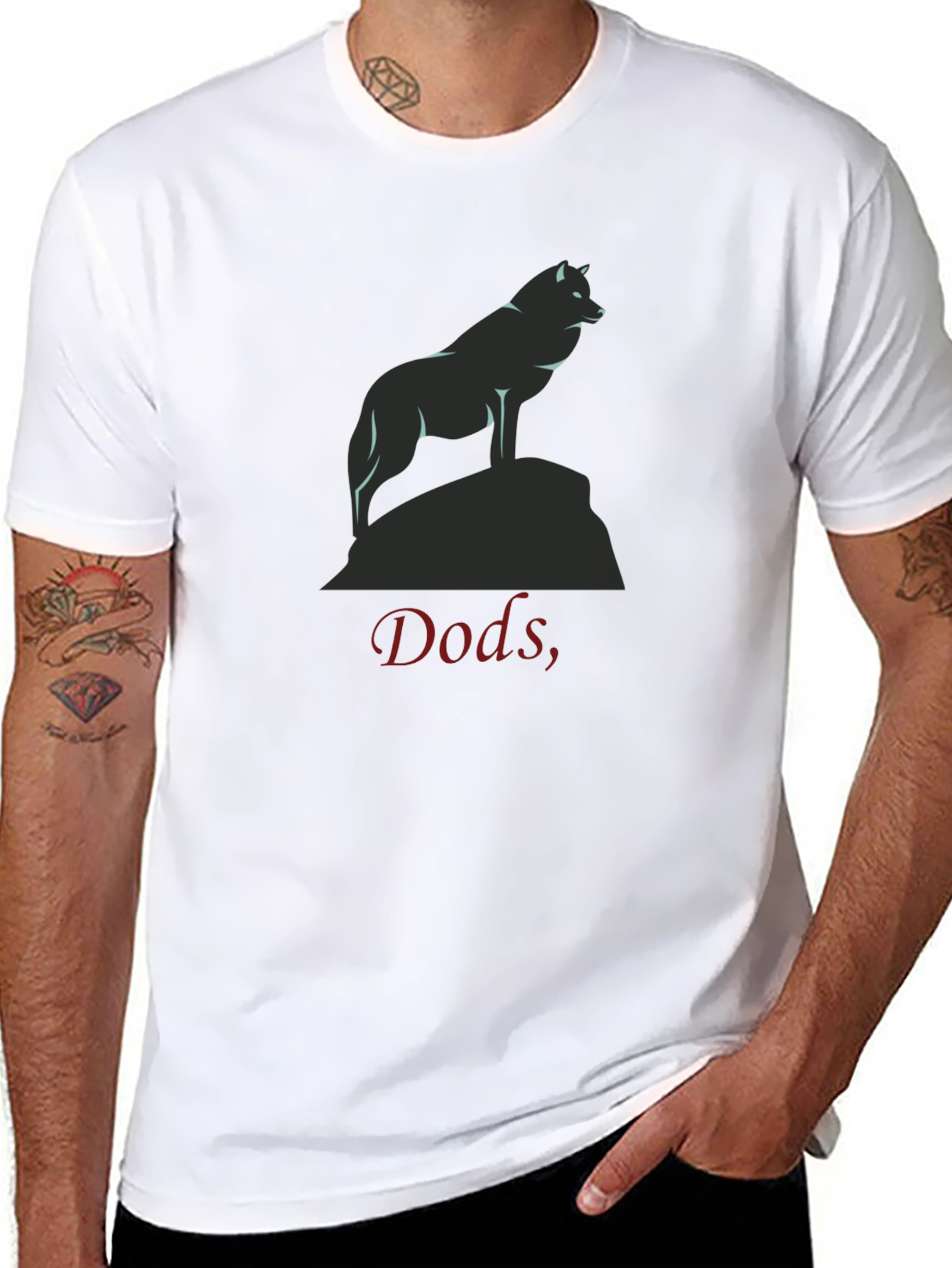Wolf Graphic Tee - Dods Design