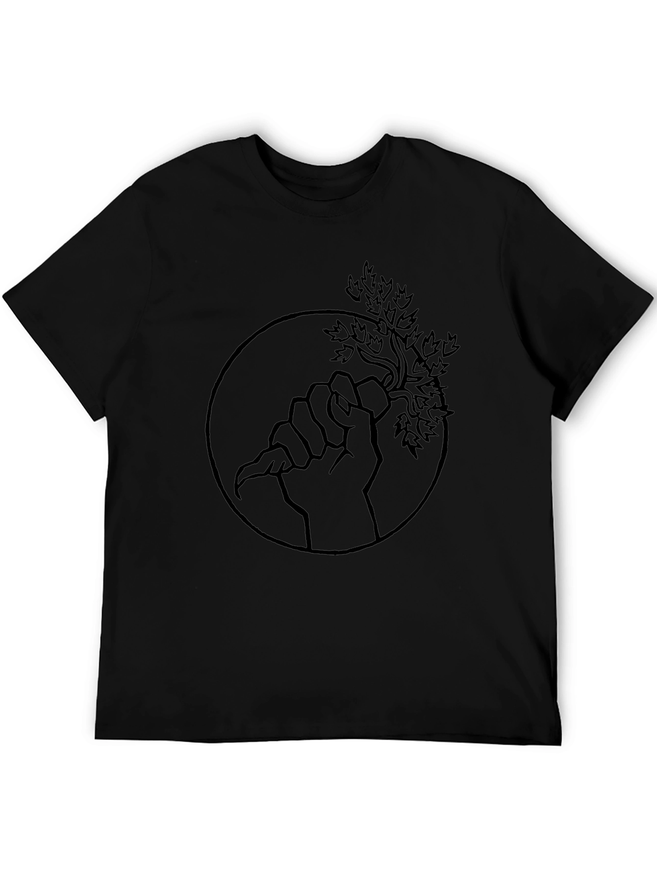 Black Tree Grip Graphic Tee
