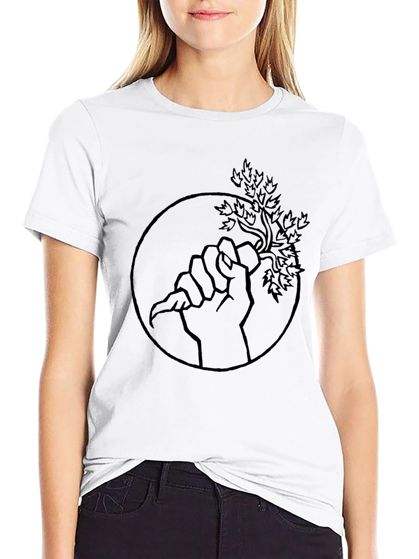 Black Tree Grip Graphic Tee