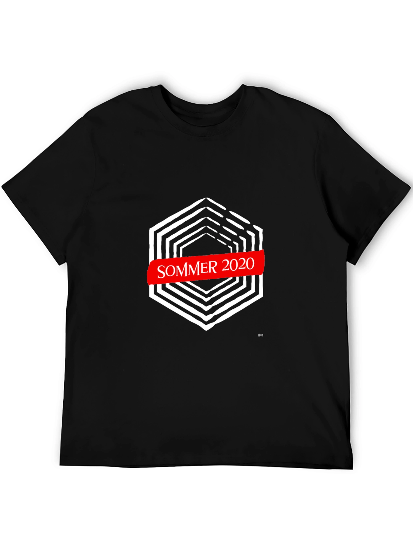 Sommer 2020 Graphic Black T-Shirt