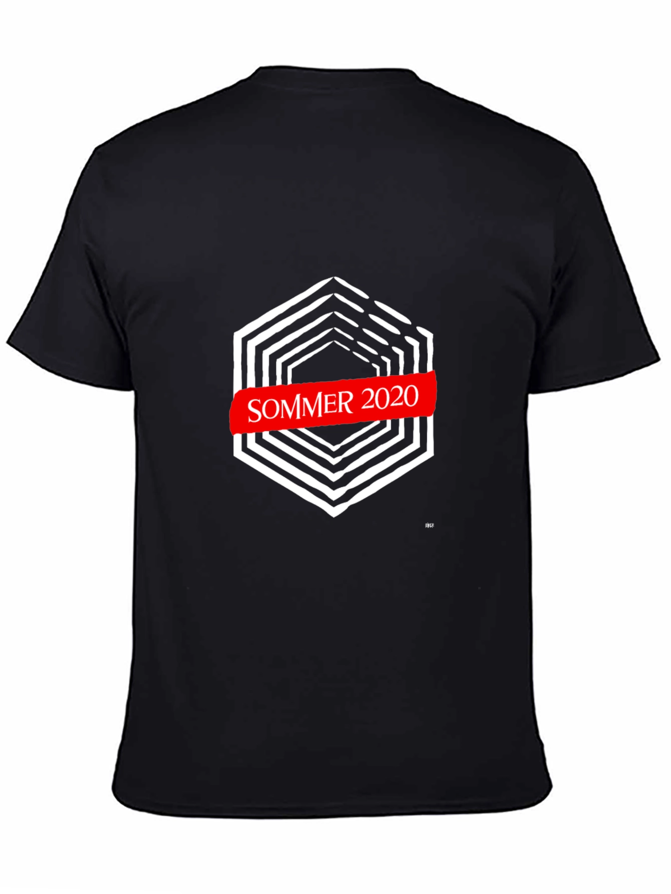 Sommer 2020 Graphic Black T-Shirt