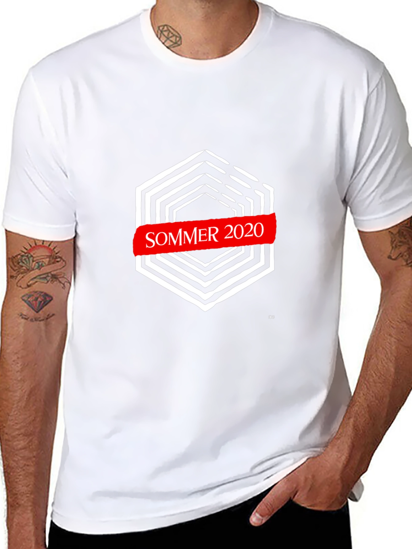 Sommer 2020 Graphic Black T-Shirt