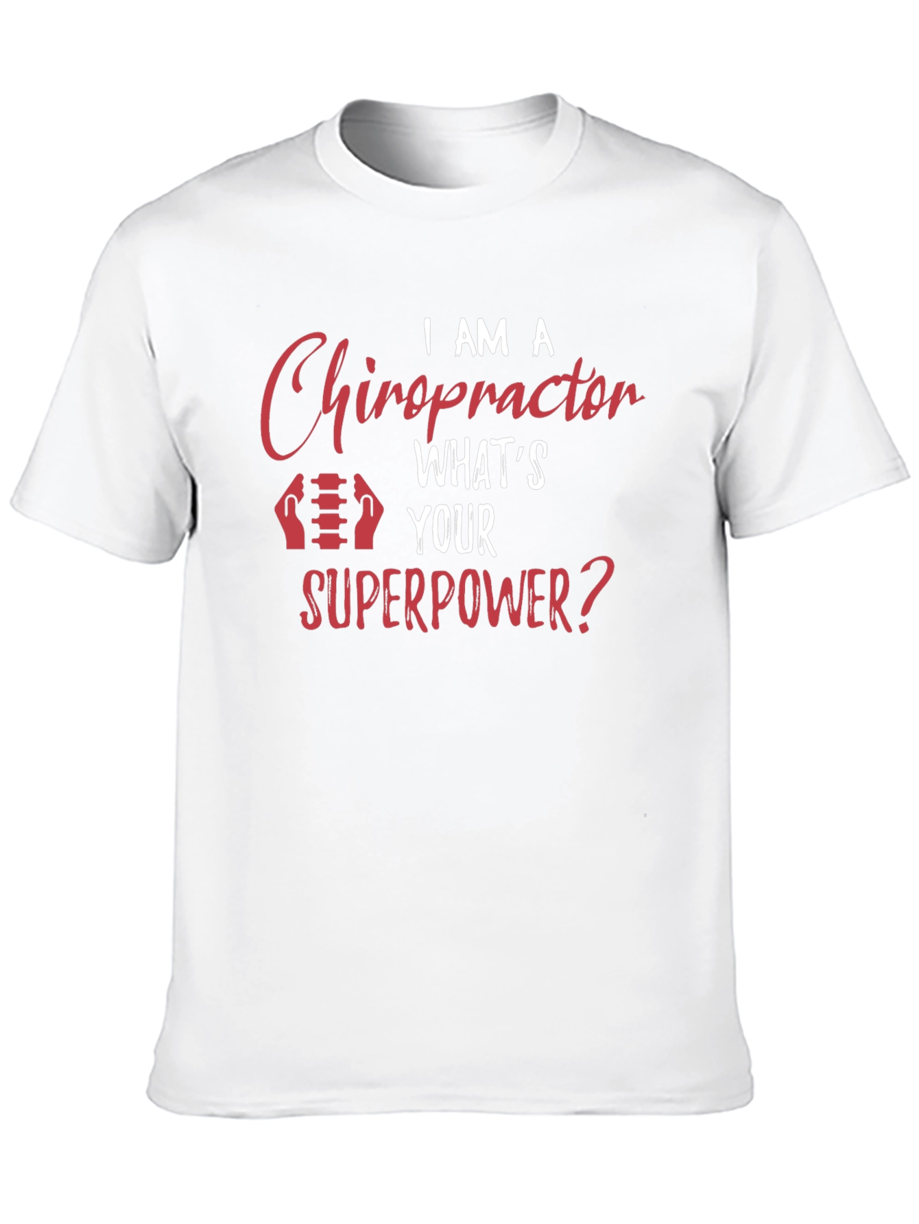 Chiropractor Superpower T-Shirt - Black