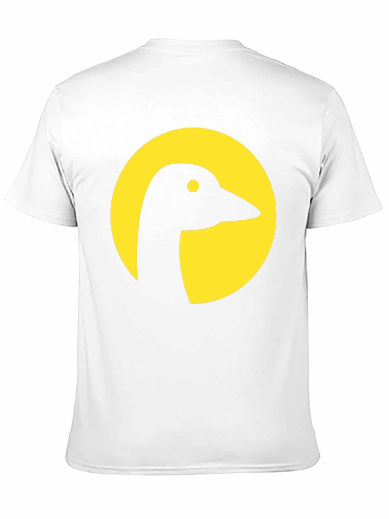 Goose Silhouette Graphic Tee - Black Cotton Blend