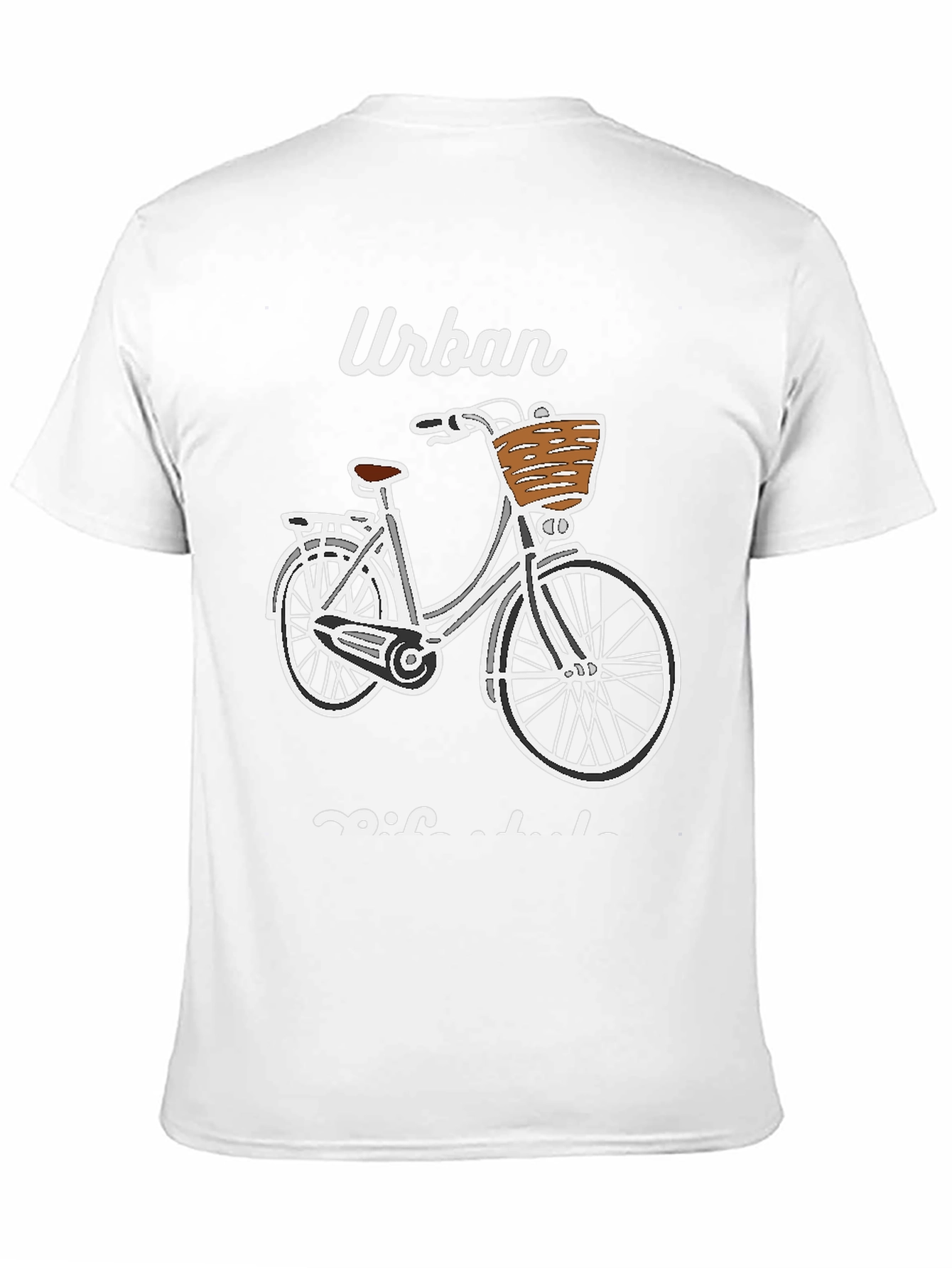Urban Bicycle Graphic T-Shirt - Casual Comfort