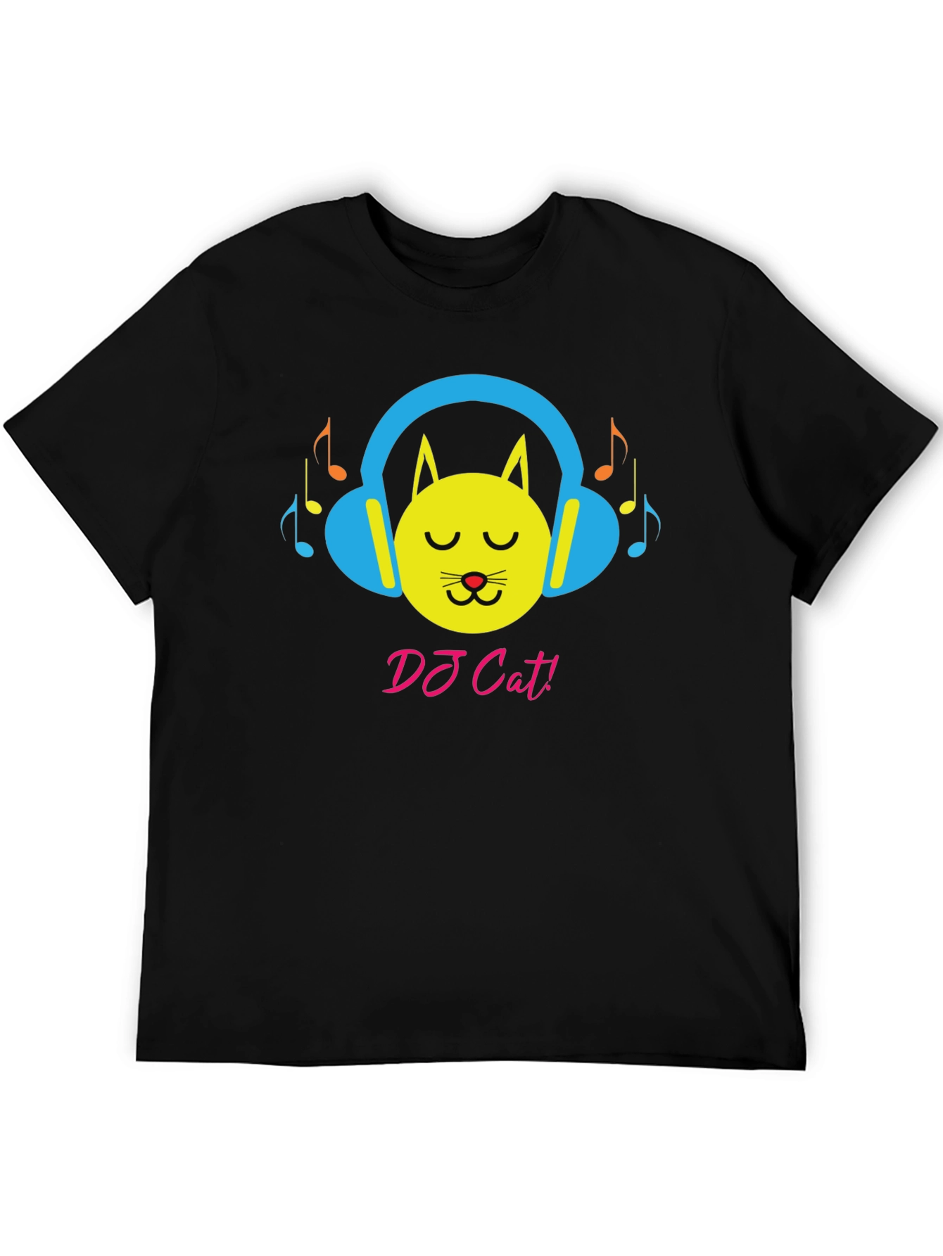 DJ Cat Graphic Tee