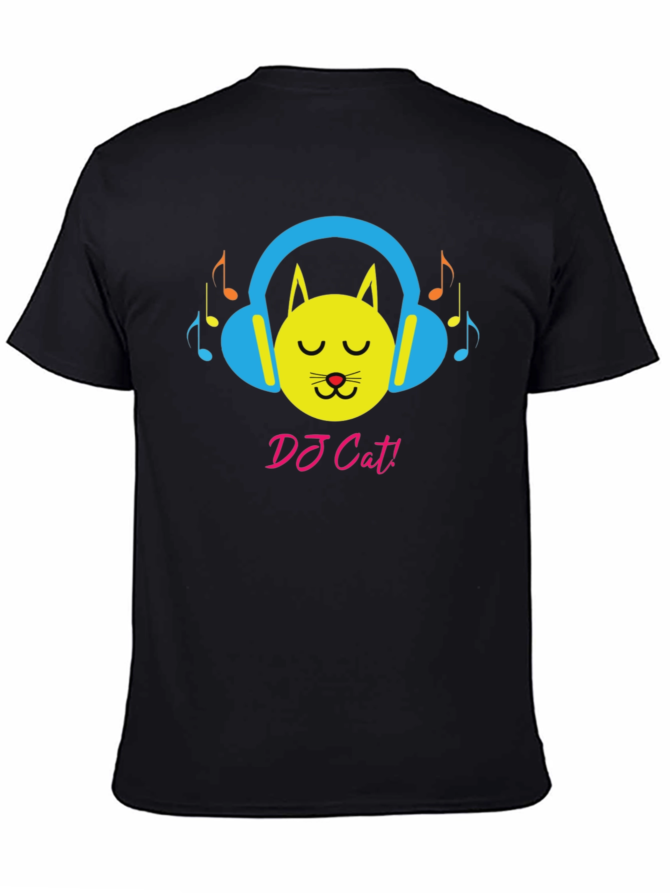 DJ Cat Graphic Tee