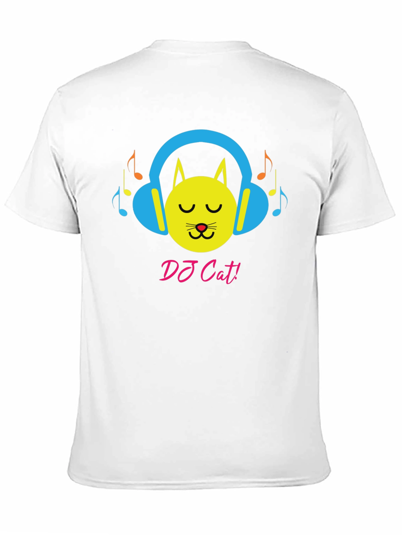 DJ Cat Graphic Tee