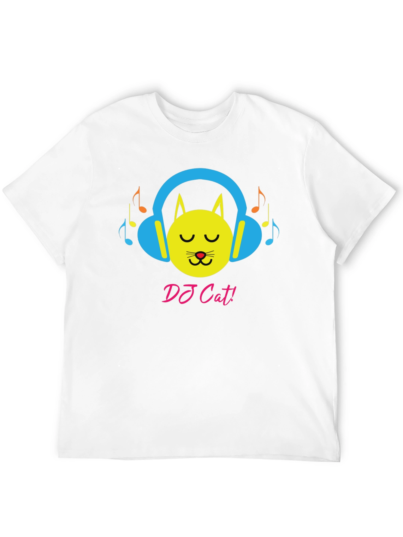 DJ Cat Graphic Tee