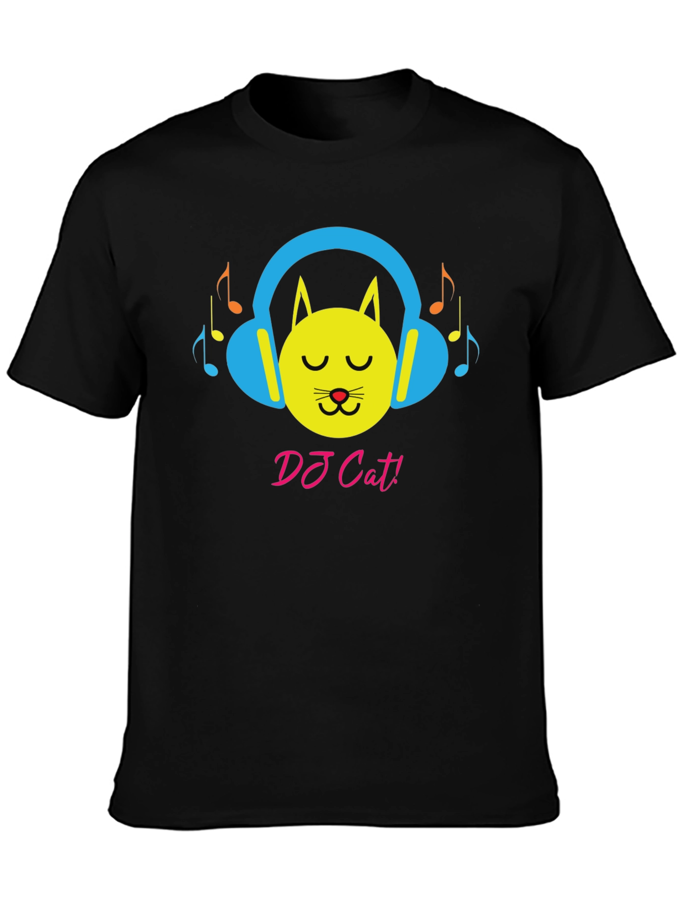 DJ Cat Graphic Tee