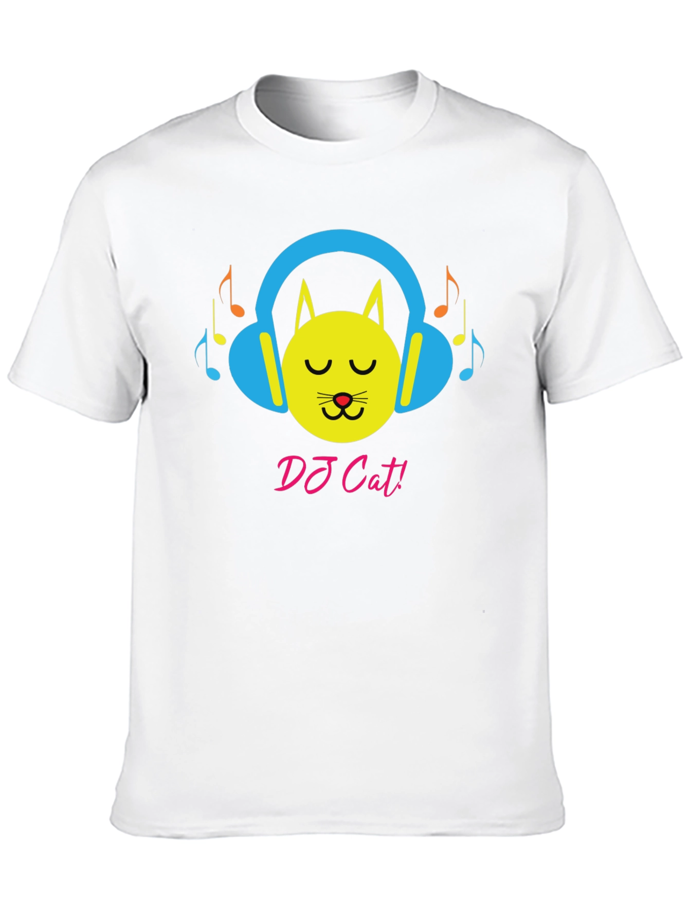 DJ Cat Graphic Tee