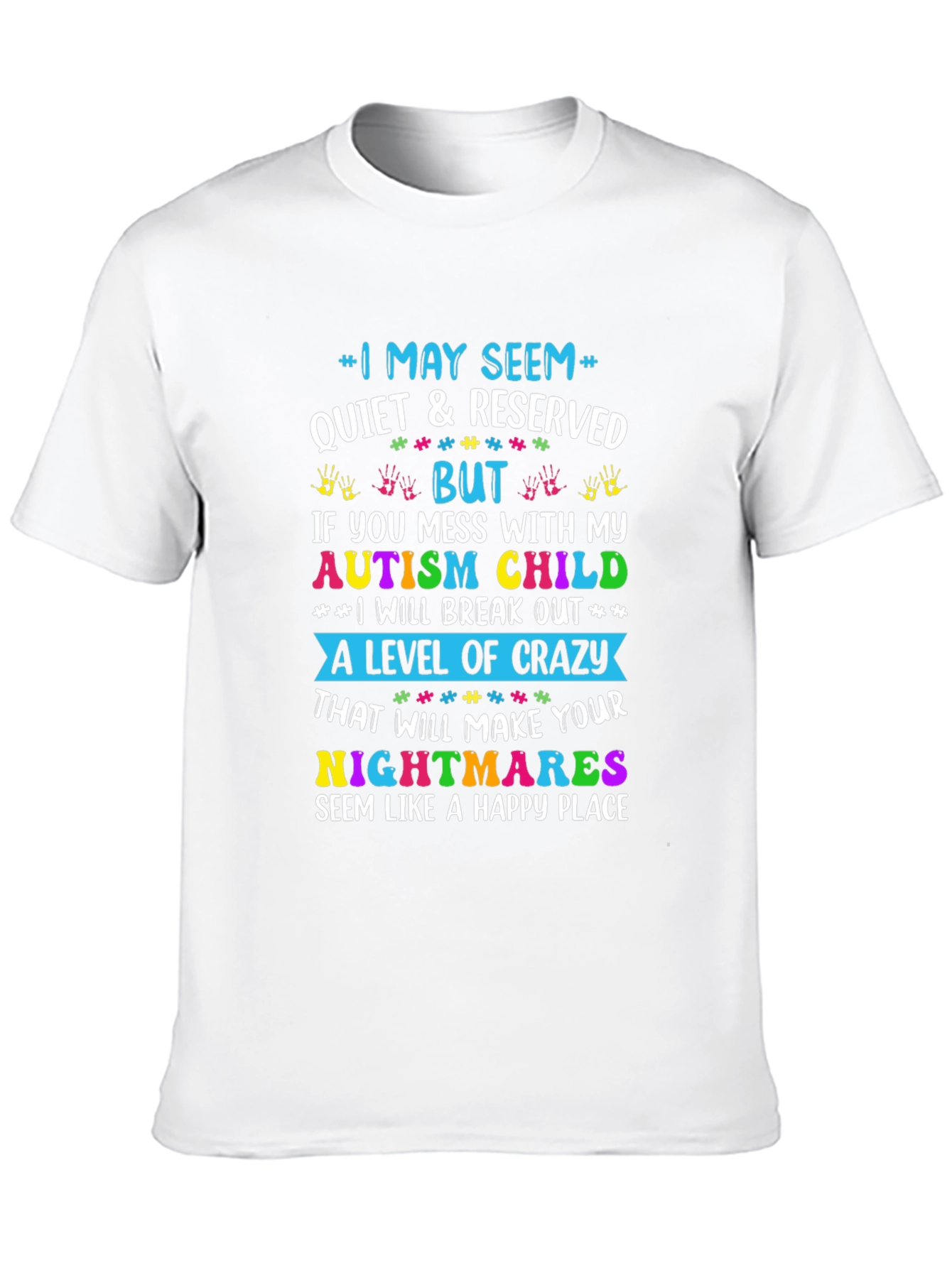 Autism Child Protective Parent T-Shirt