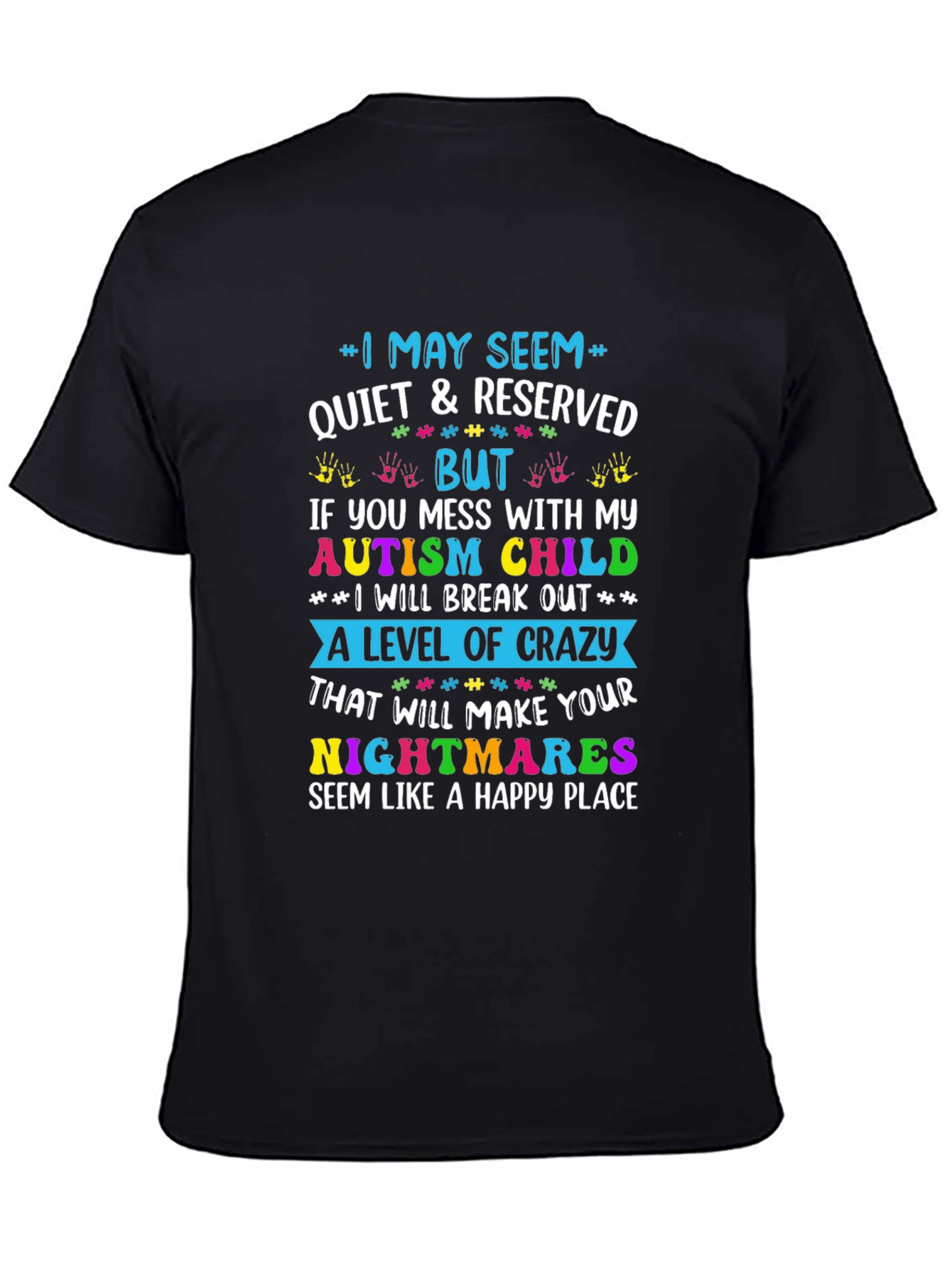 Autism Child Protective Parent T-Shirt