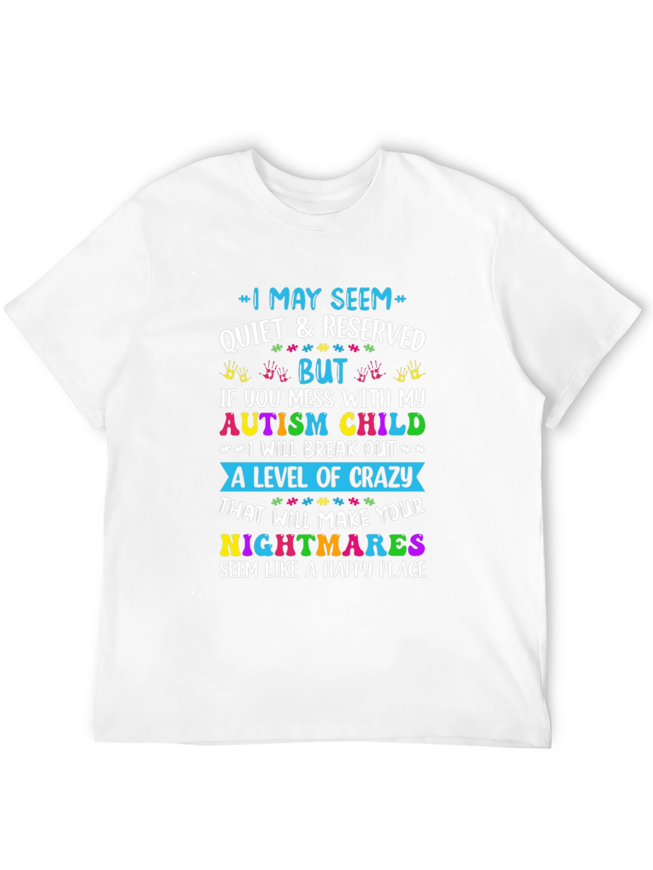 Autism Child Protective Parent T-Shirt