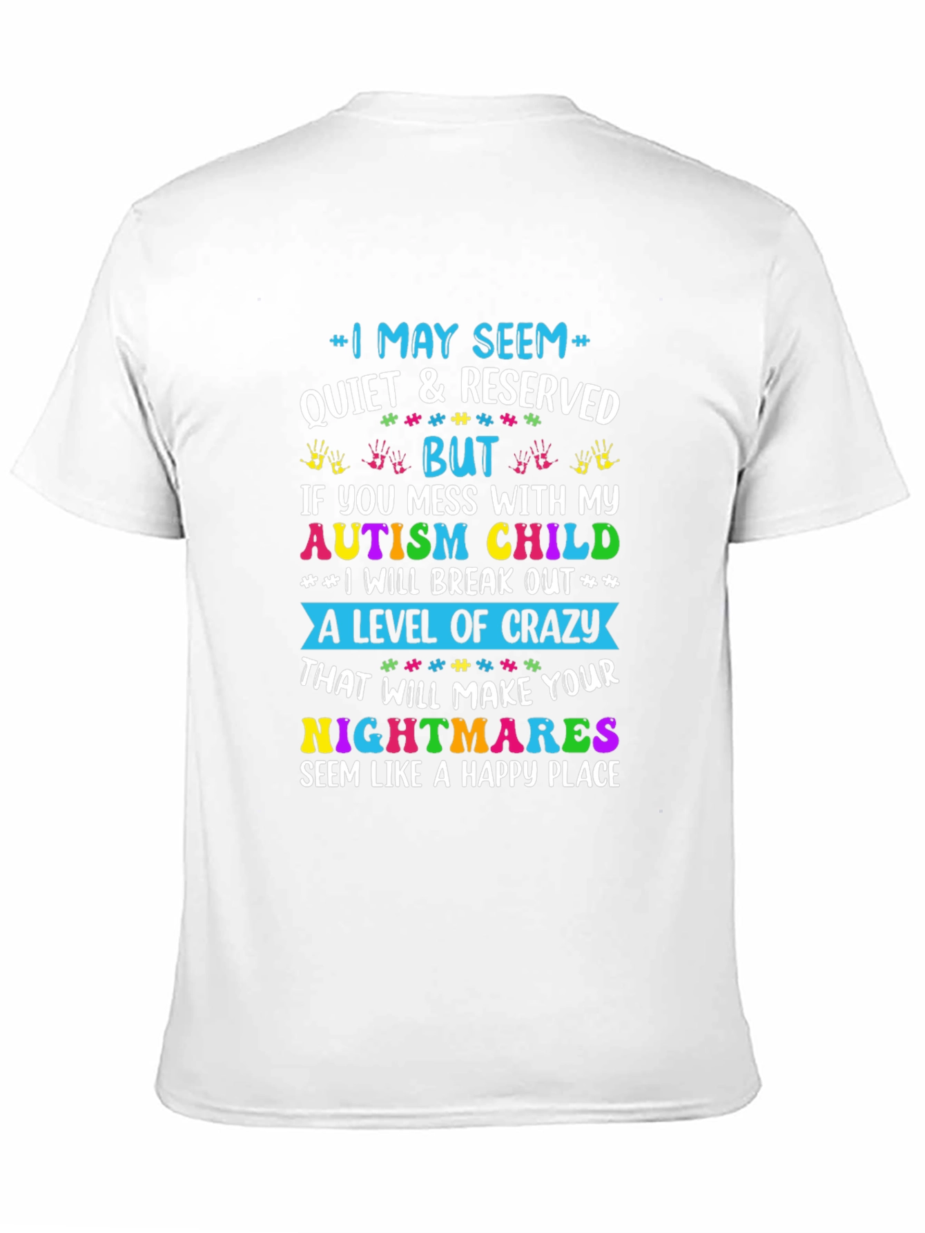 Autism Child Protective Parent T-Shirt