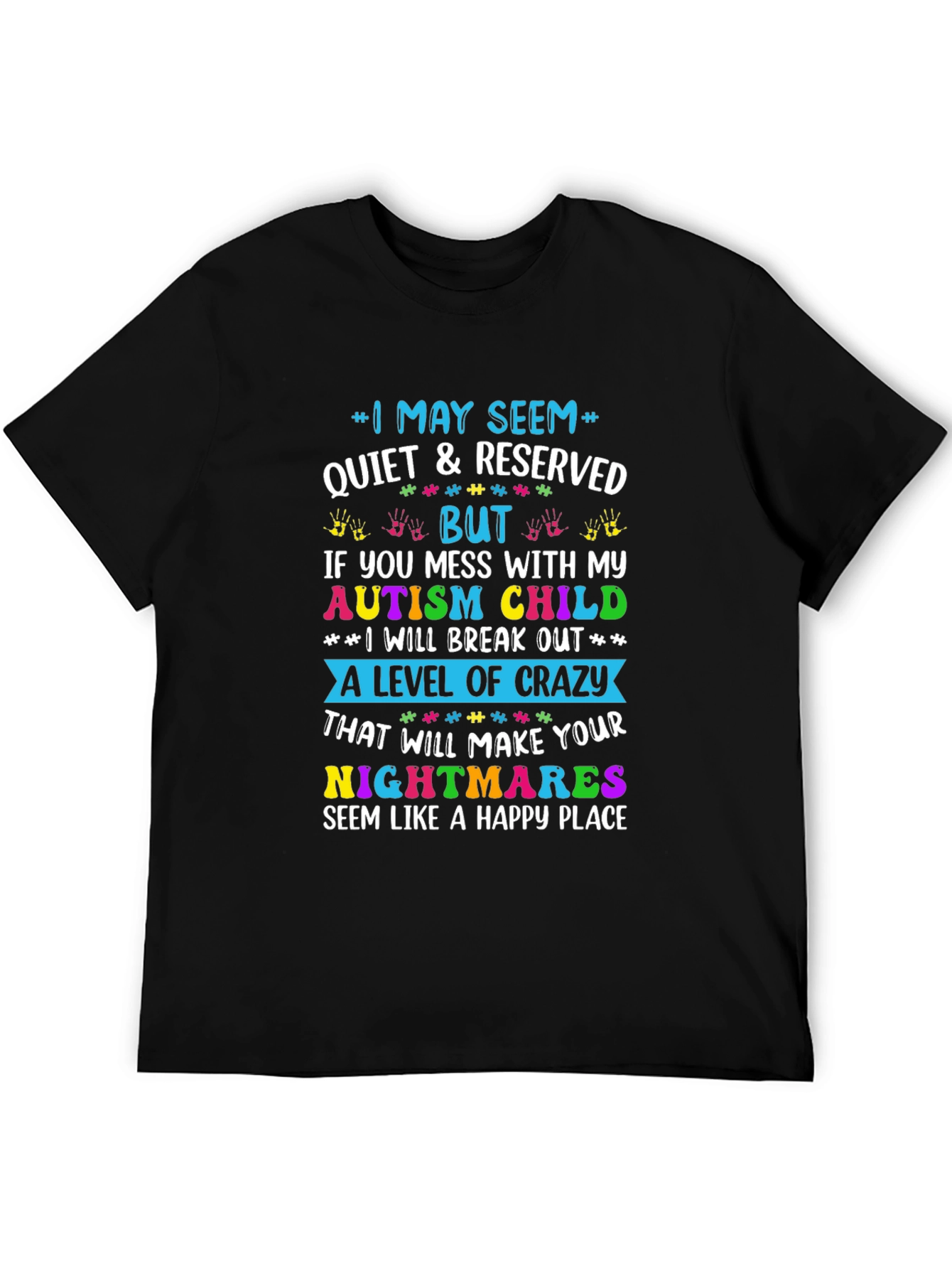 Autism Child Protective Parent T-Shirt