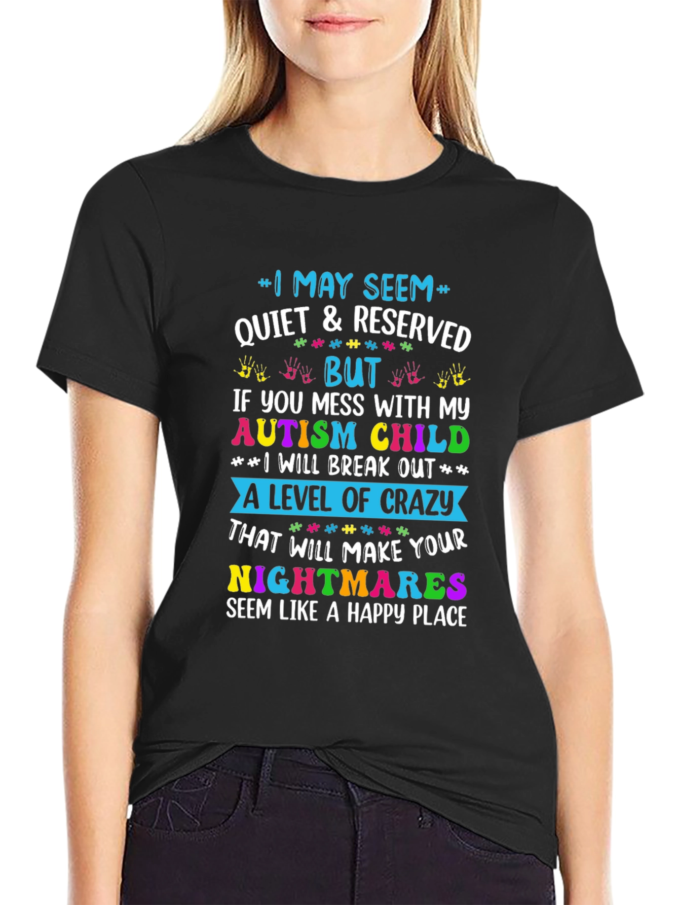 Autism Child Protective Parent T-Shirt