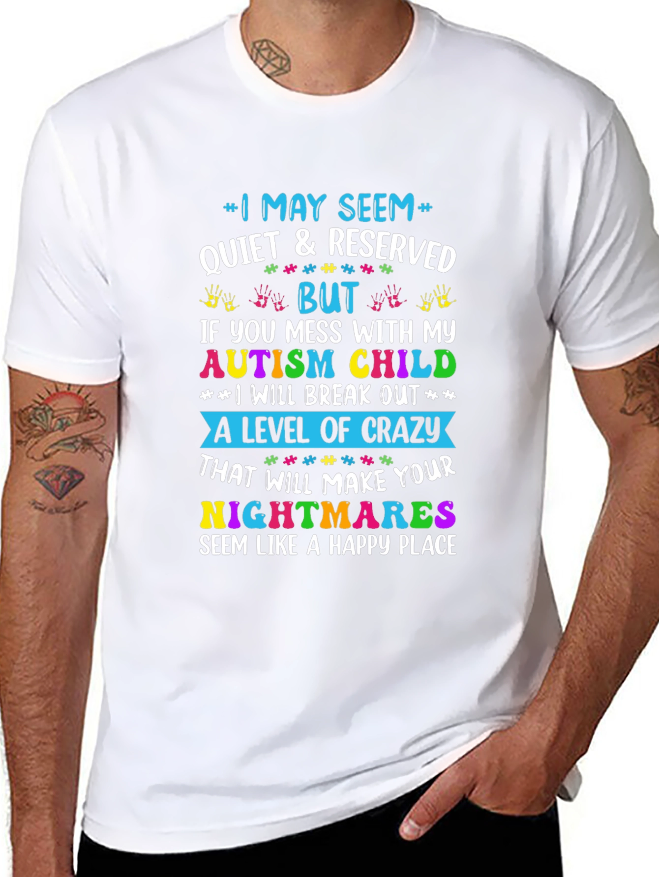 Autism Child Protective Parent T-Shirt