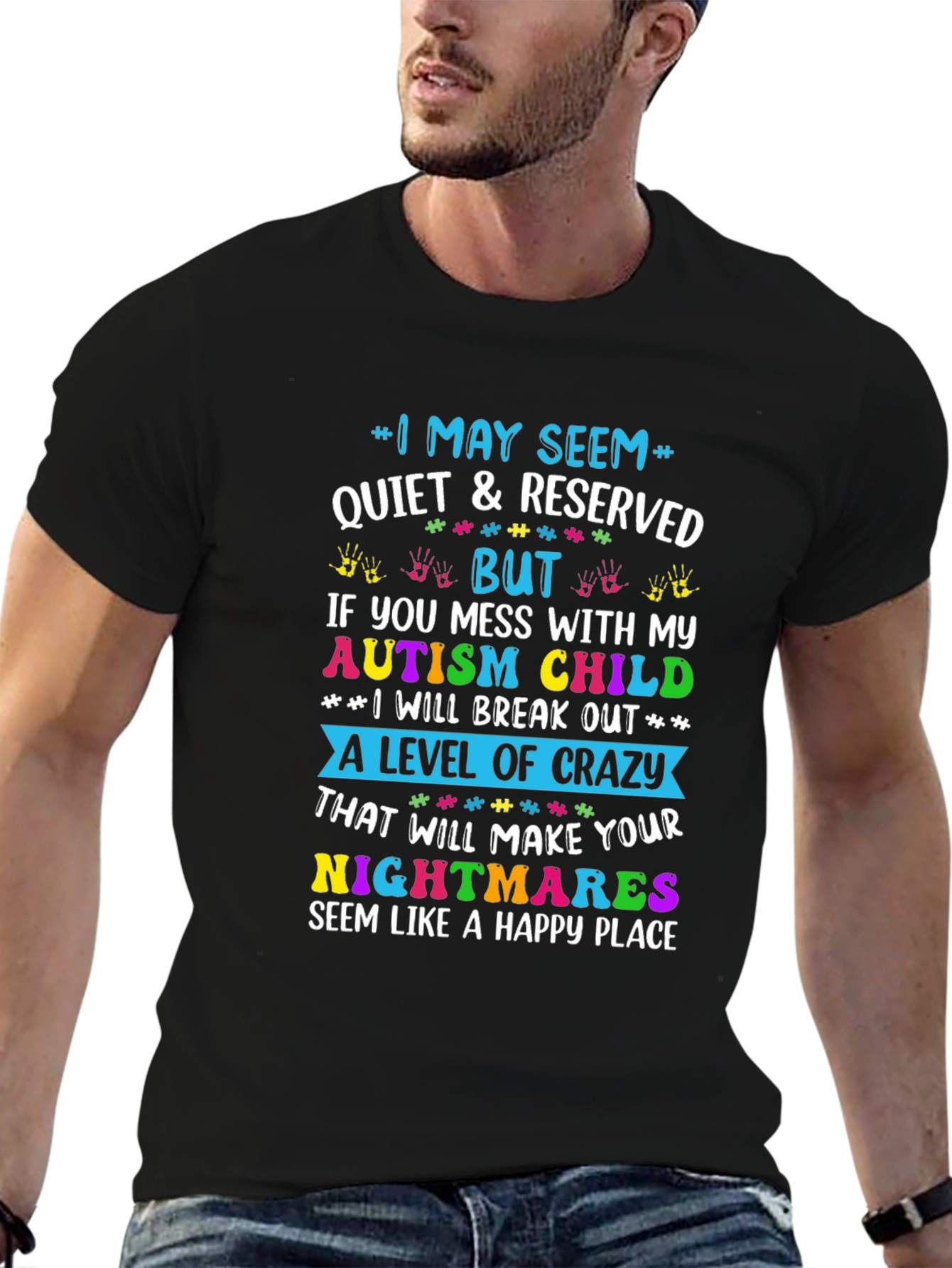 Autism Child Protective Parent T-Shirt