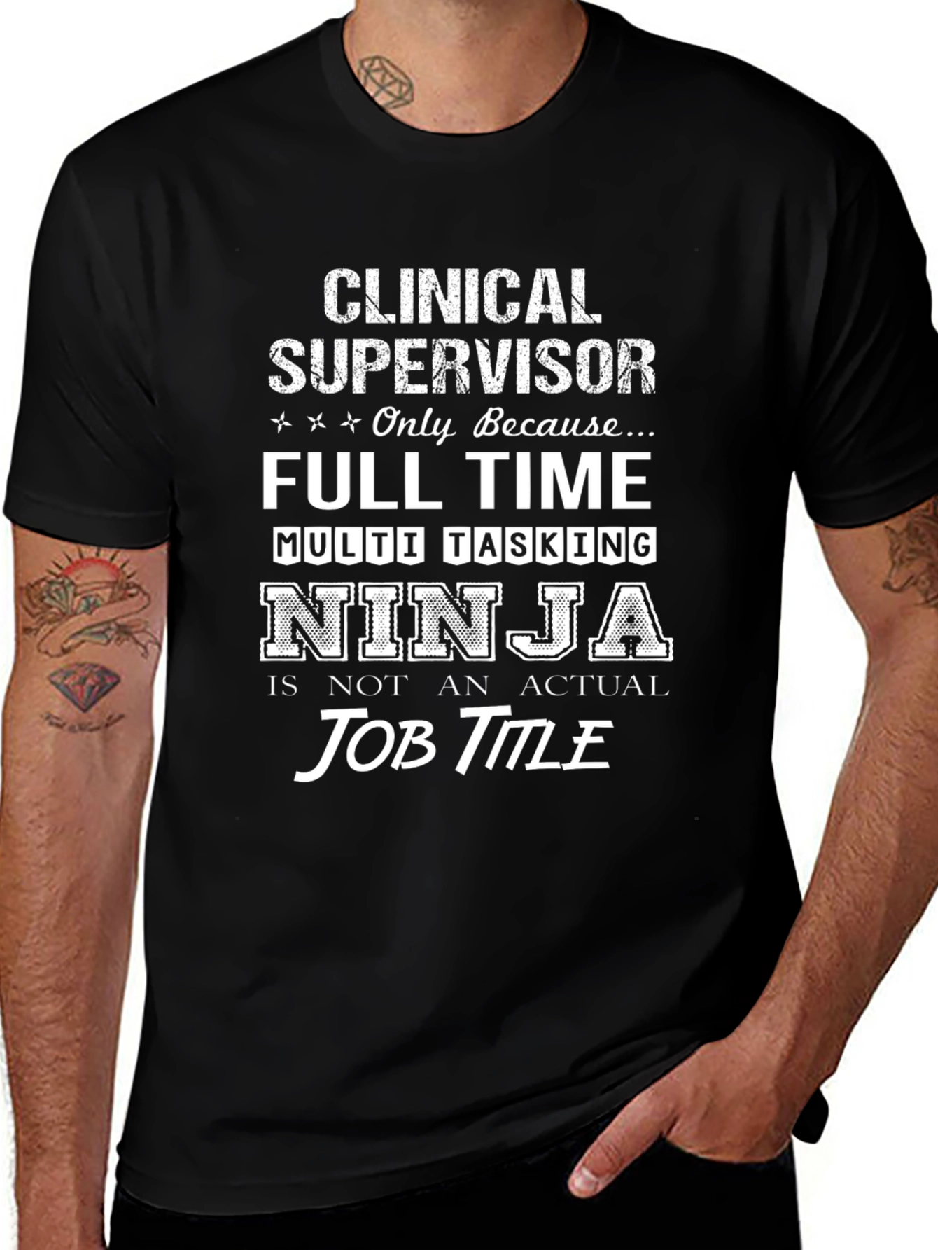 Clinical Supervisor Ninja T-Shirt