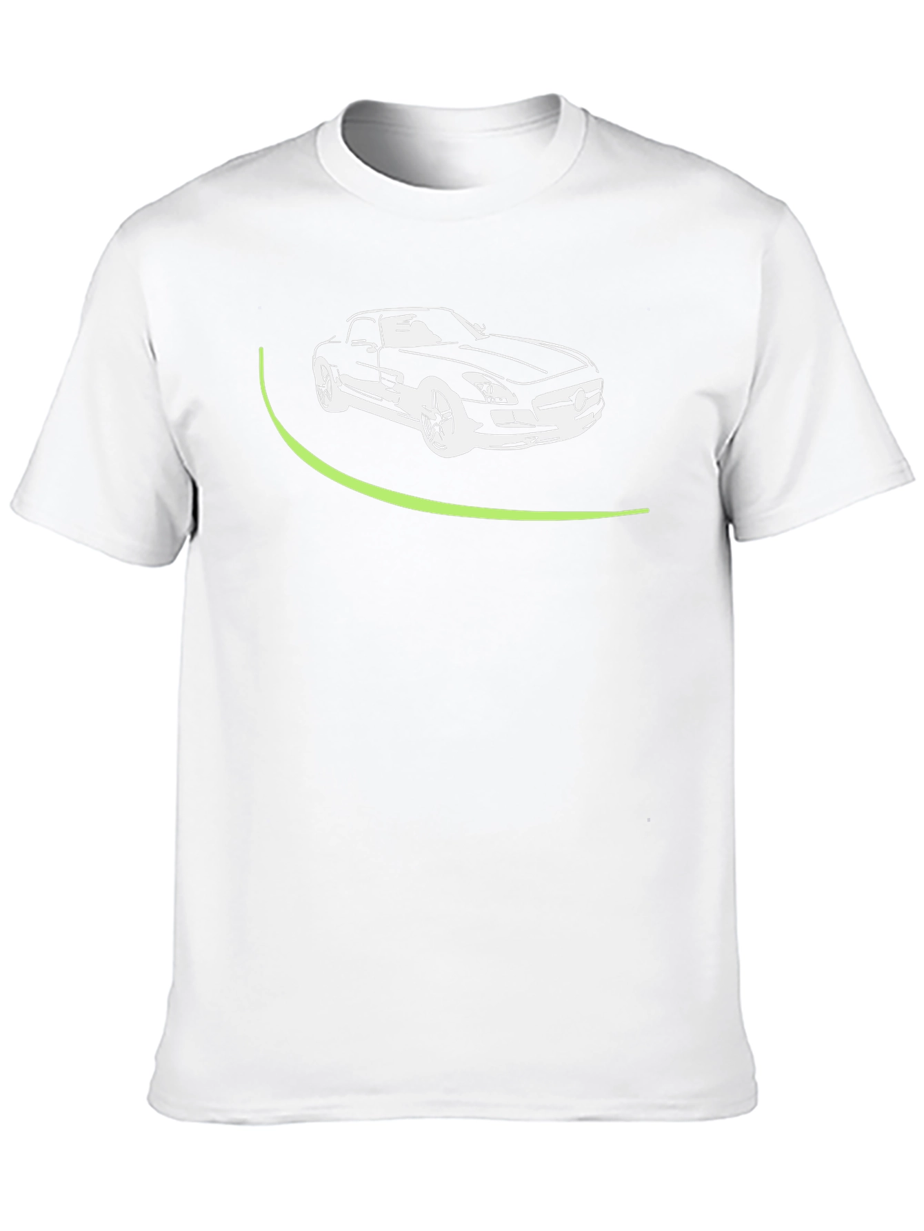 Sleek Car Graphic Tee - Modern Style