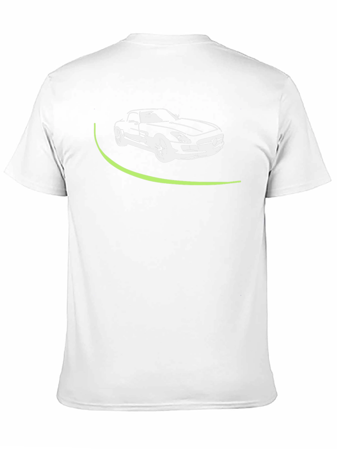 Sleek Car Graphic Tee - Modern Style