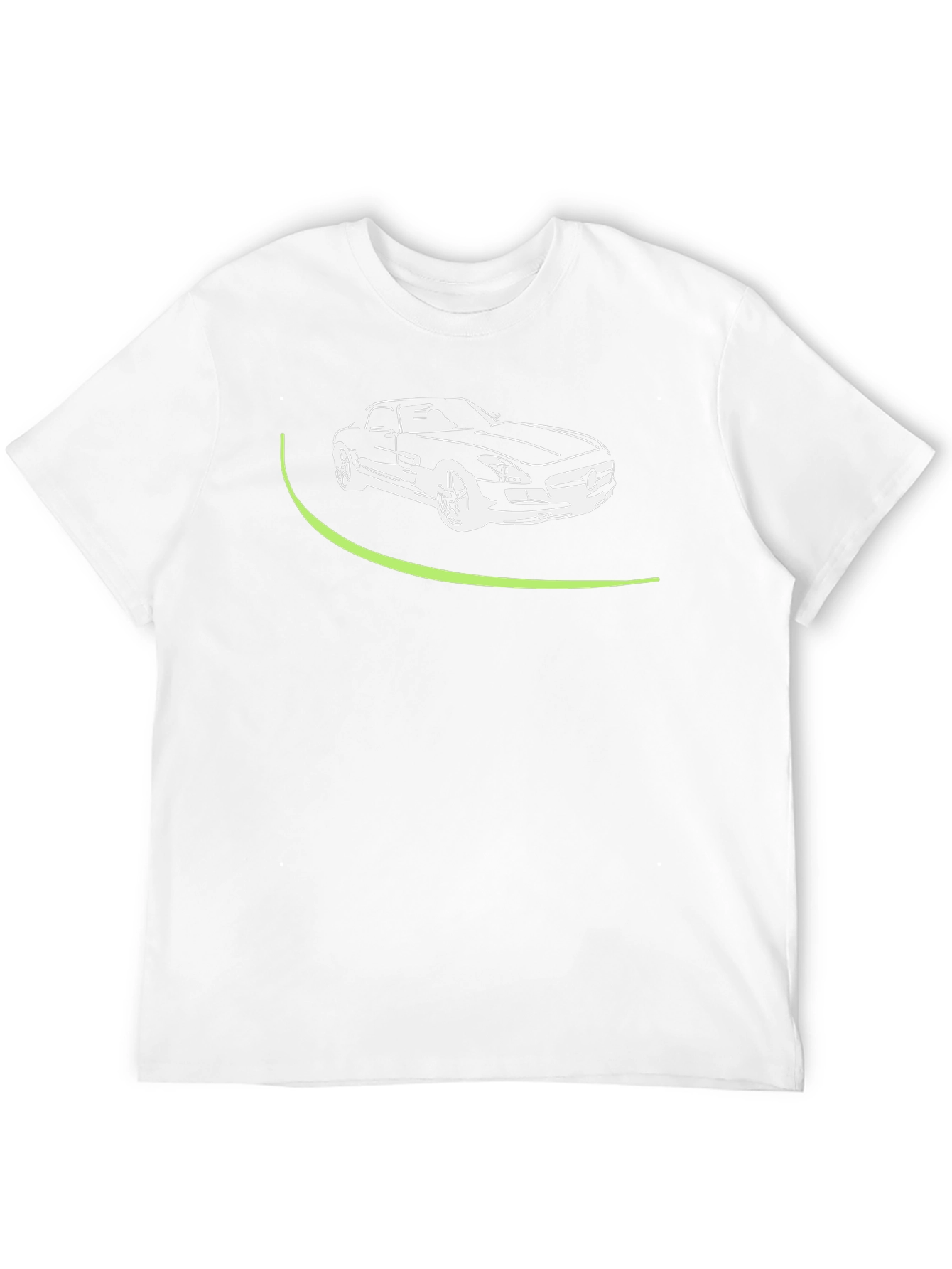 Sleek Car Graphic Tee - Modern Style
