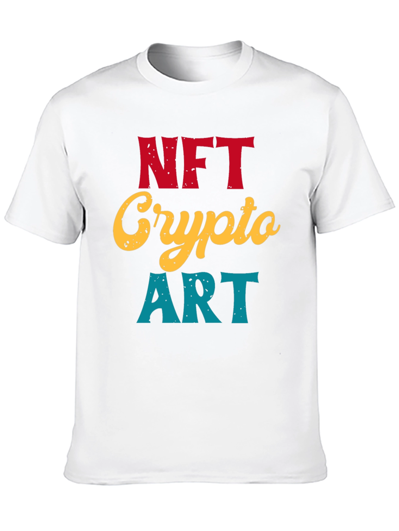 NFT Crypto Art T-Shirt | Unique Digital Collectibles Tee