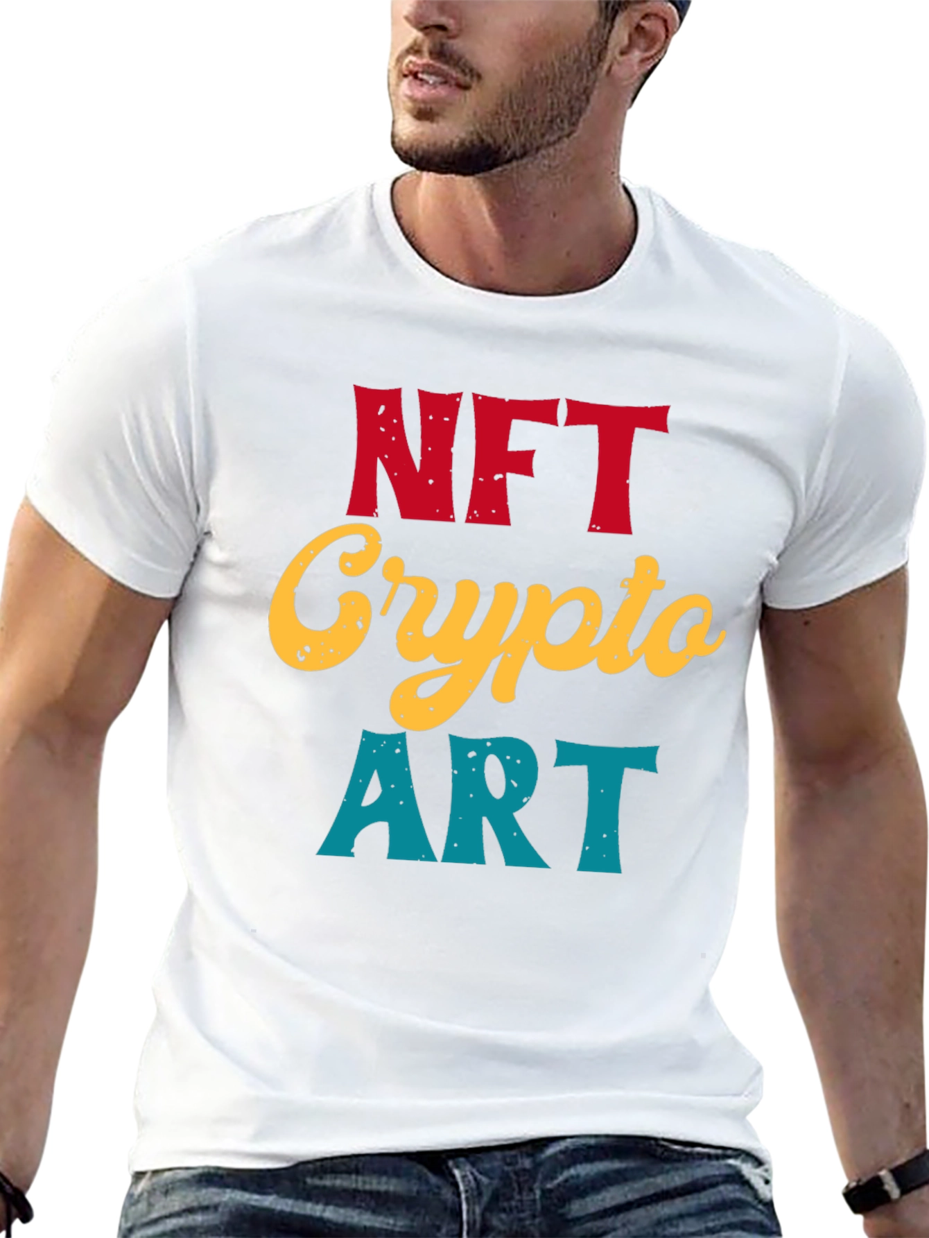 NFT Crypto Art T-Shirt | Unique Digital Collectibles Tee