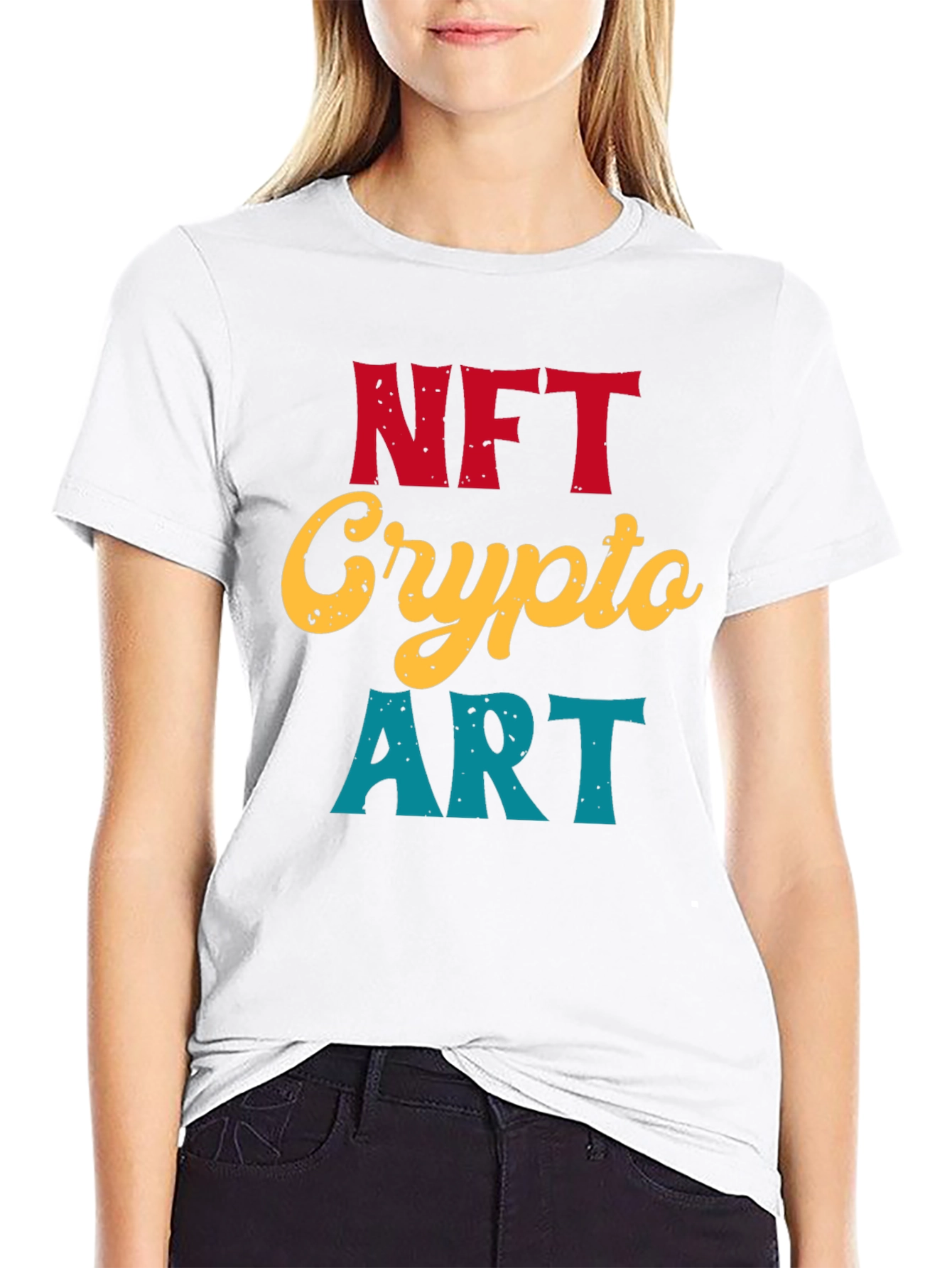 NFT Crypto Art T-Shirt | Unique Digital Collectibles Tee
