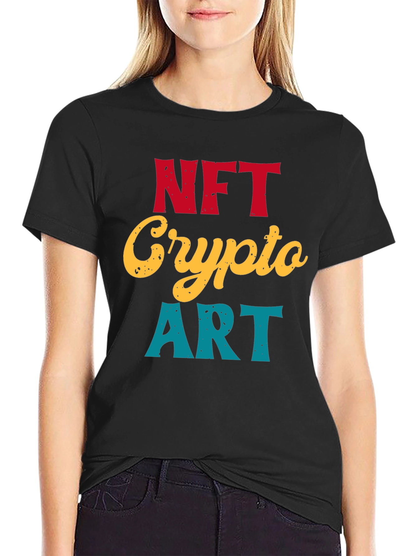 NFT Crypto Art T-Shirt | Unique Digital Collectibles Tee