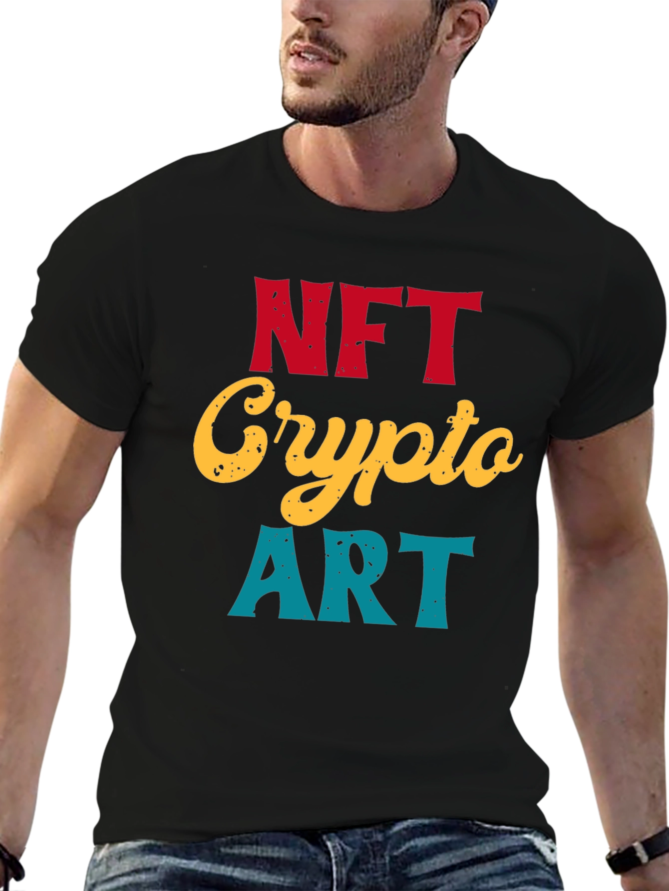 NFT Crypto Art T-Shirt | Unique Digital Collectibles Tee