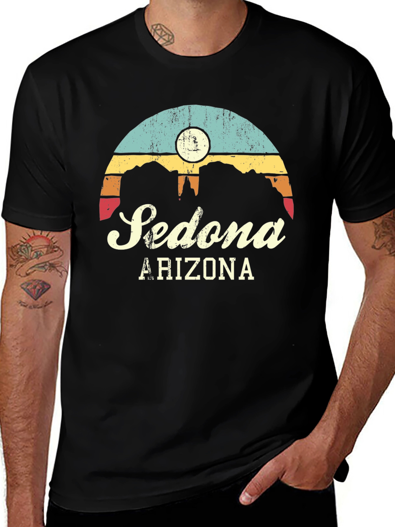 Sedona Arizona Retro T-Shirt