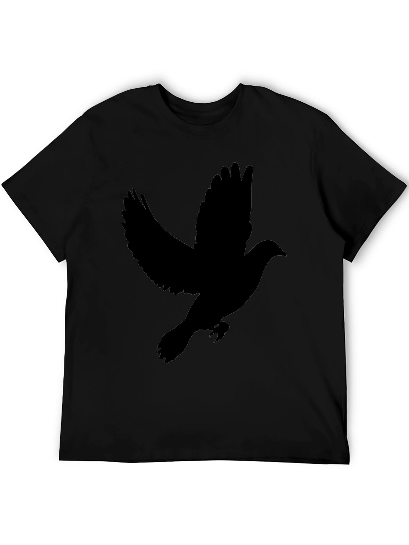 Dove Silhouette Black T-Shirt