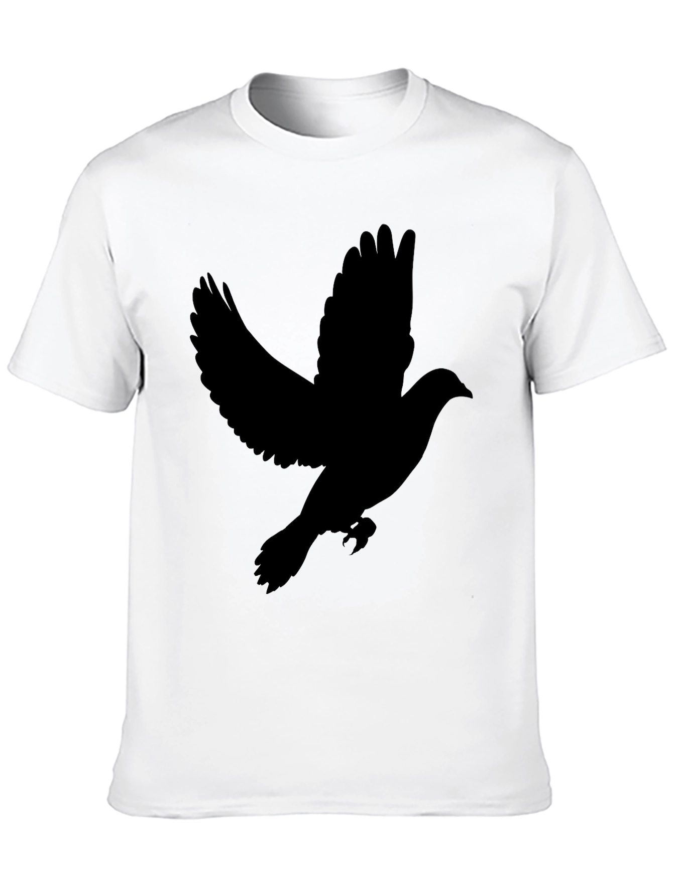 Dove Silhouette Black T-Shirt