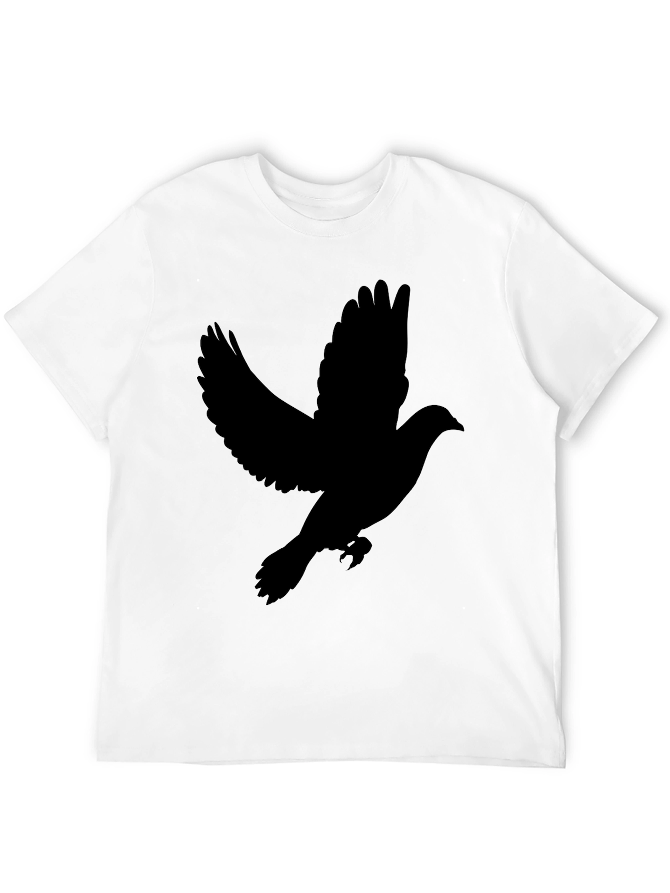 Dove Silhouette Black T-Shirt