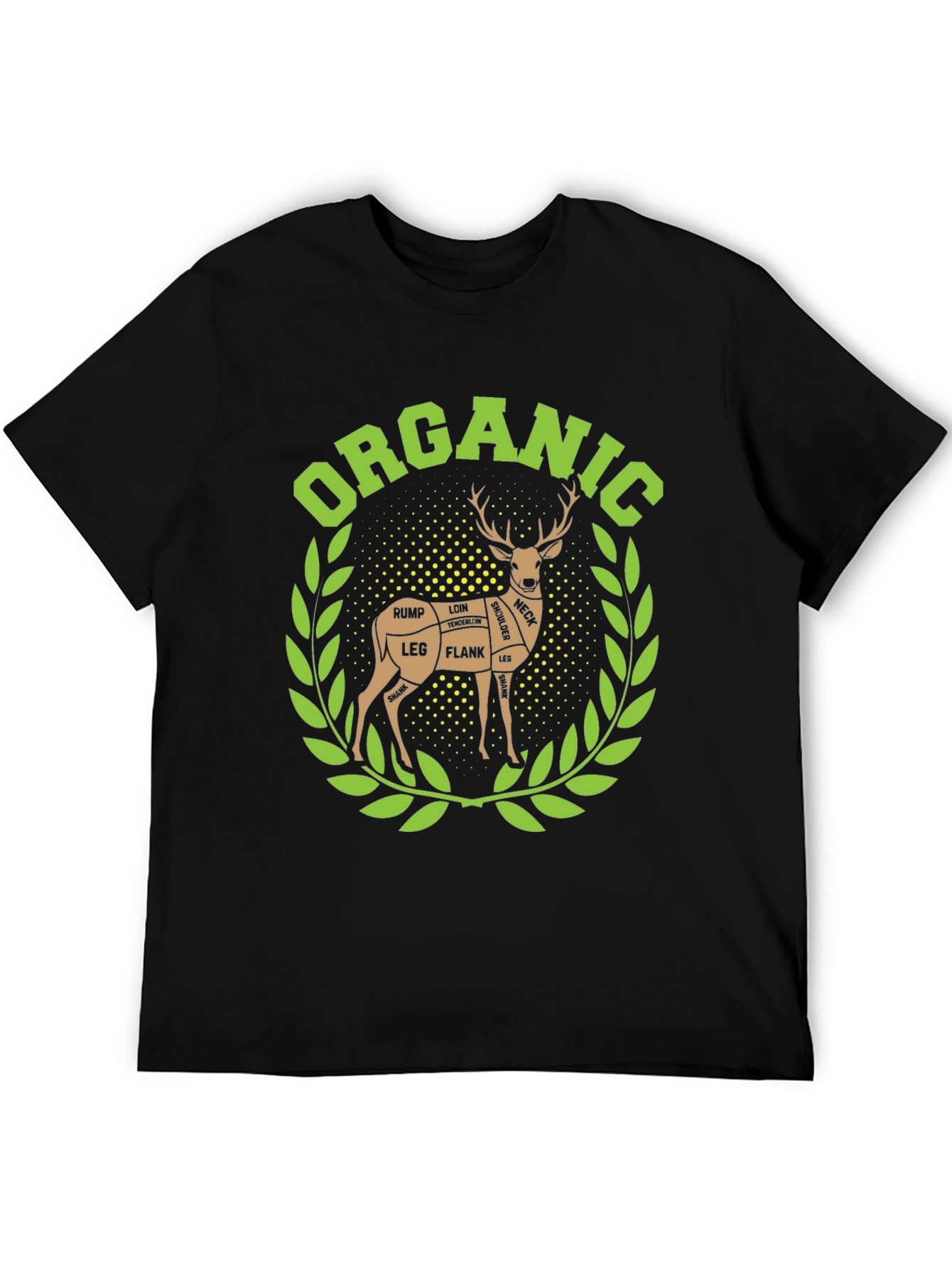 Organic Deer Meat Cut T-Shirt