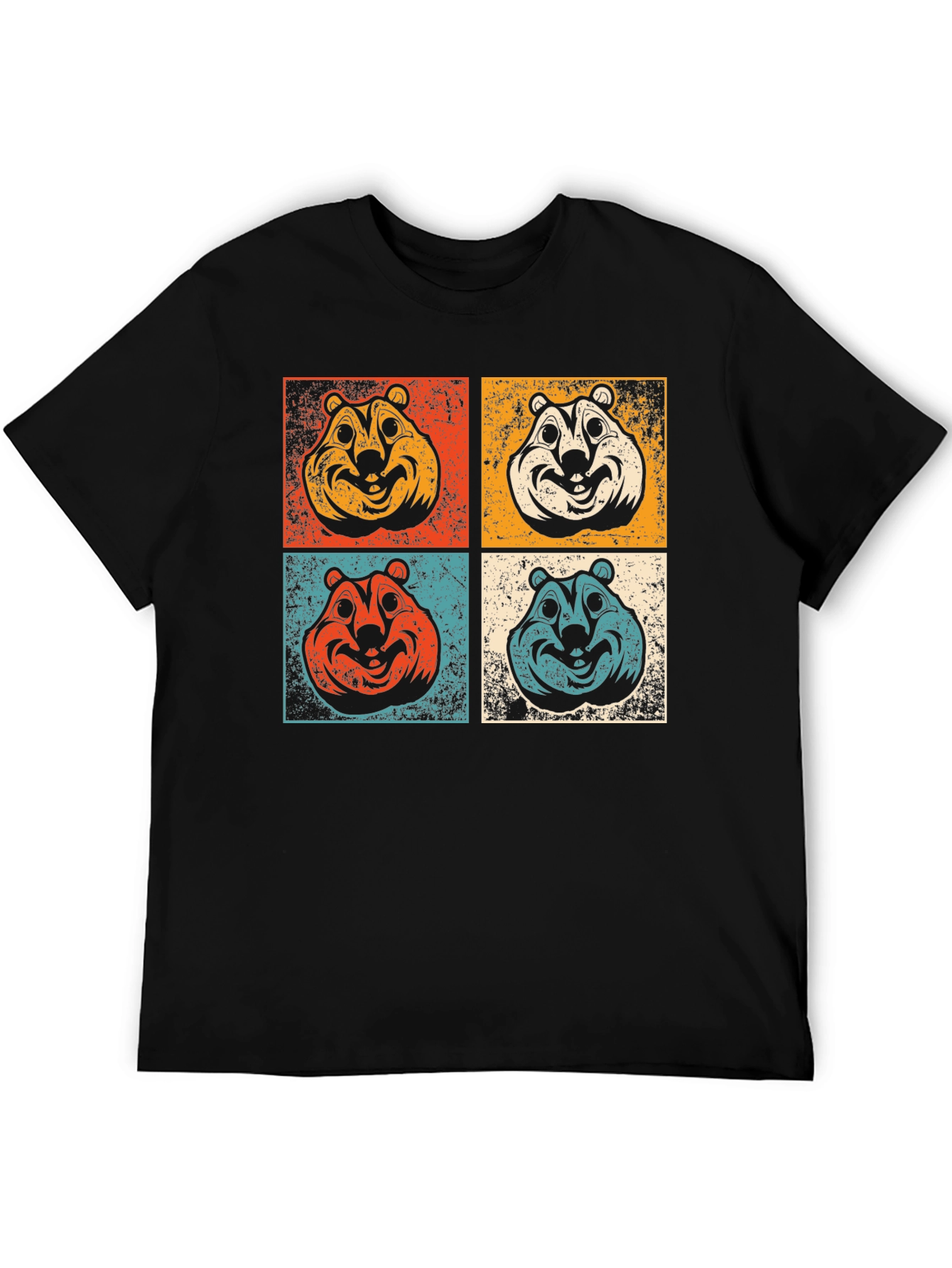 Retro Chipmunk Pop Art T-Shirt