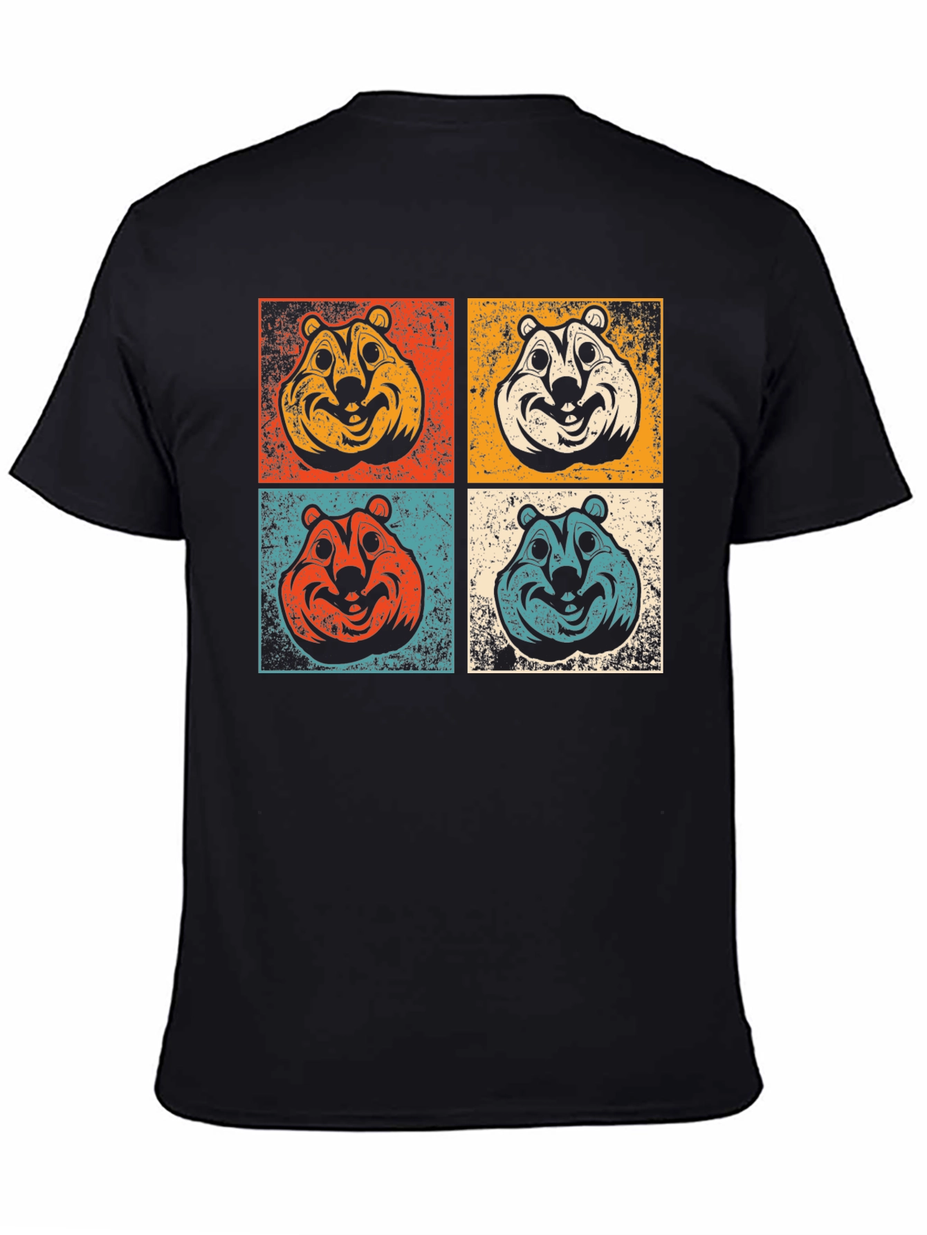 Retro Chipmunk Pop Art T-Shirt