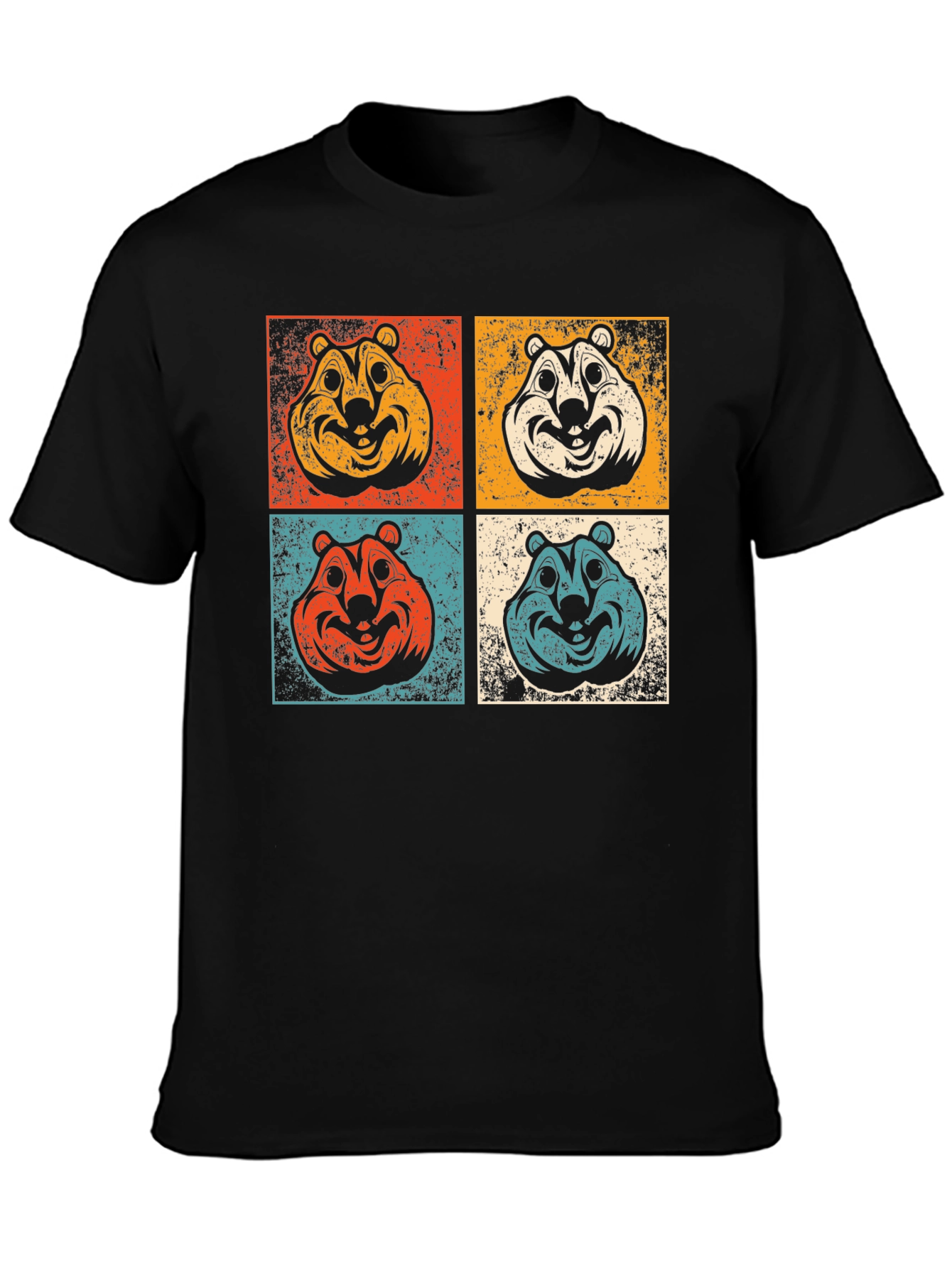 Retro Chipmunk Pop Art T-Shirt