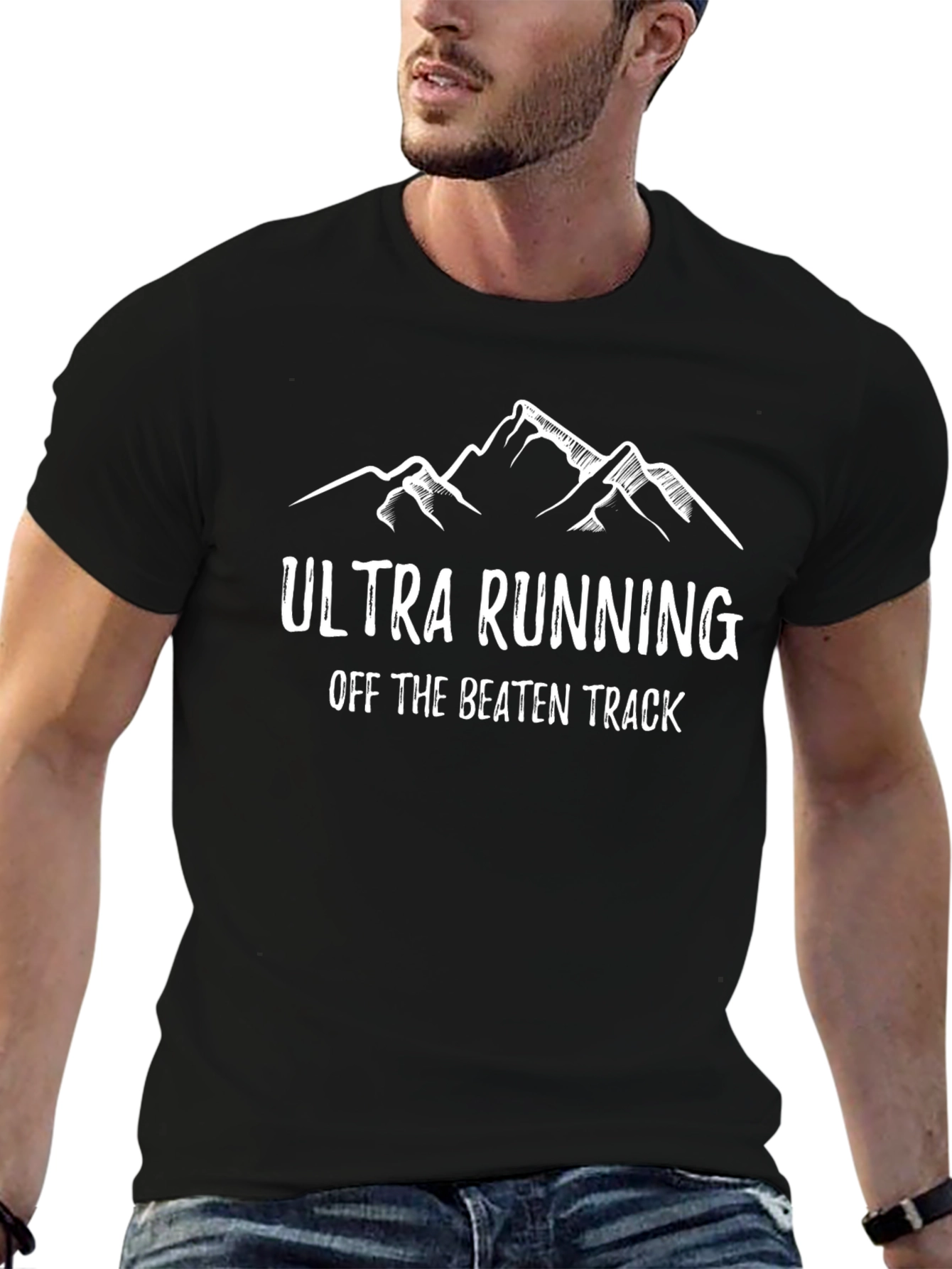 Ultra Running Off The Beaten Track Graphic Tee