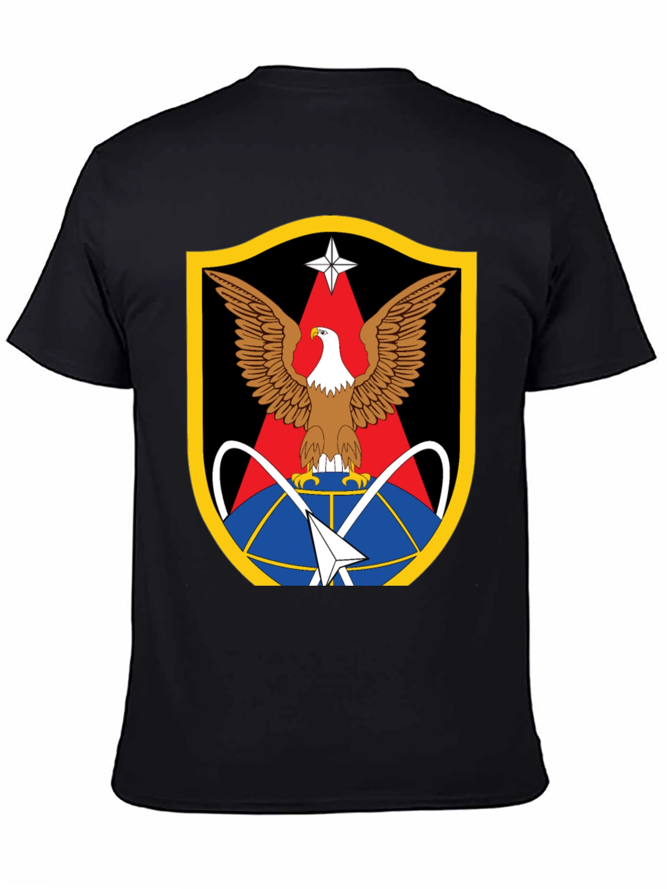 Eagle Crest Graphic Black T-Shirt