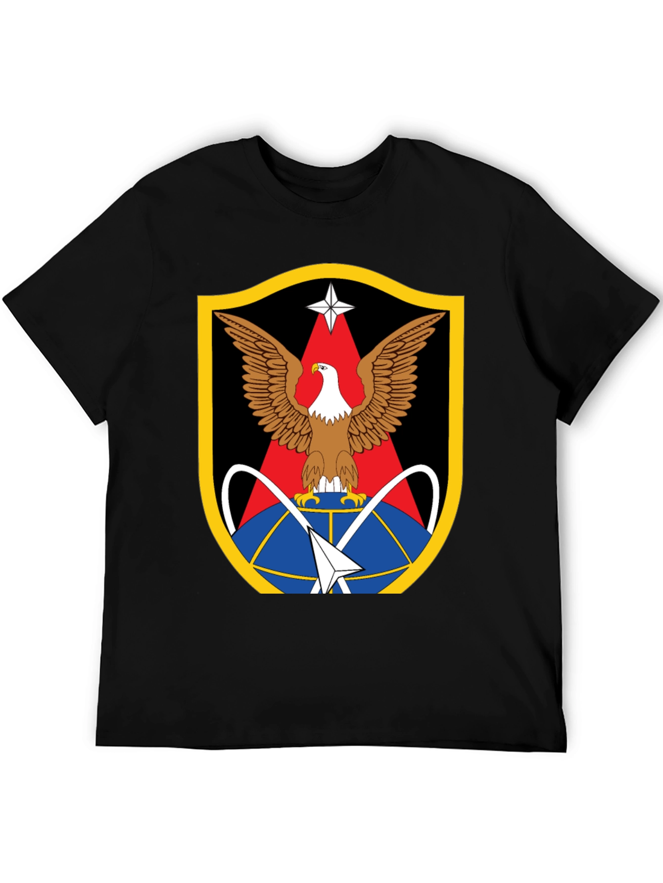 Eagle Crest Graphic Black T-Shirt