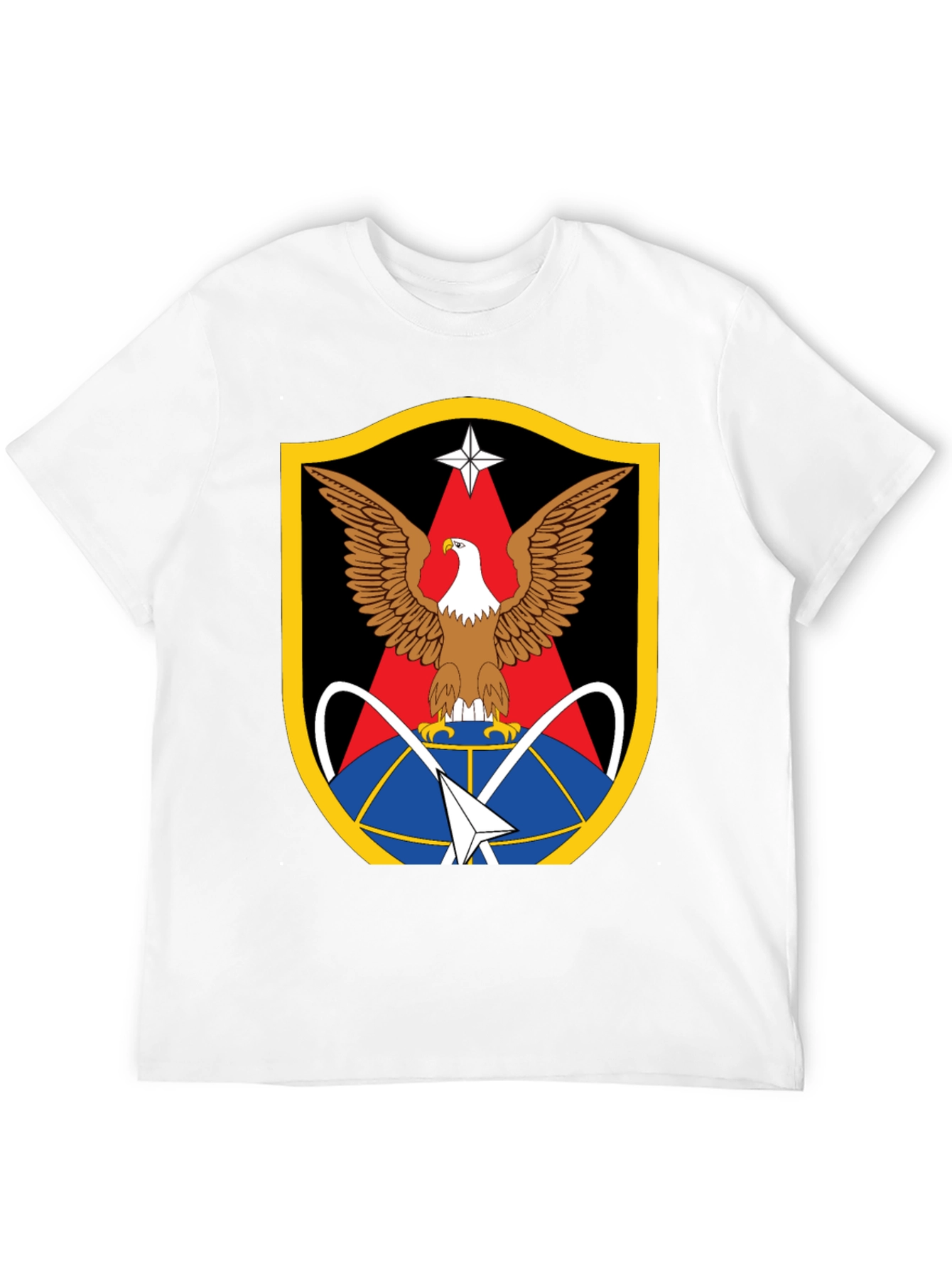 Eagle Crest Graphic Black T-Shirt
