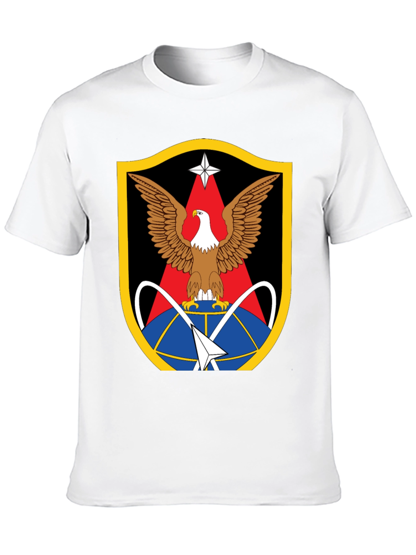Eagle Crest Graphic Black T-Shirt