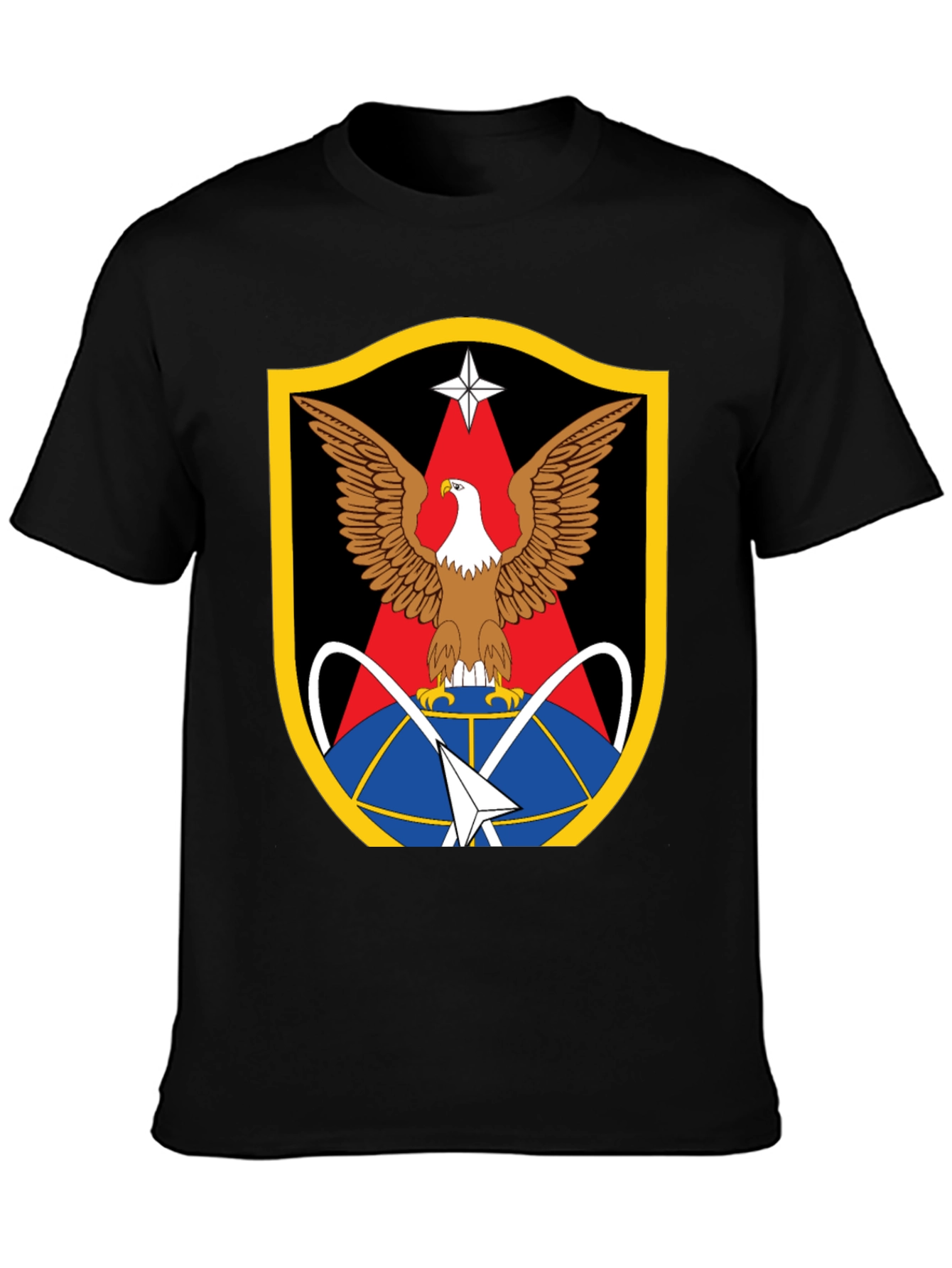 Eagle Crest Graphic Black T-Shirt