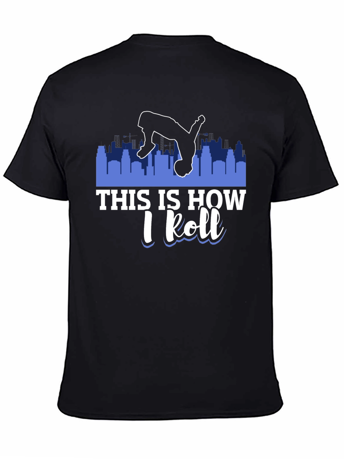 This Is How I Roll Black T-Shirt