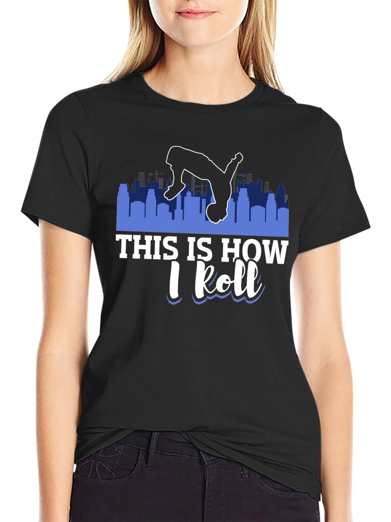 This Is How I Roll Black T-Shirt